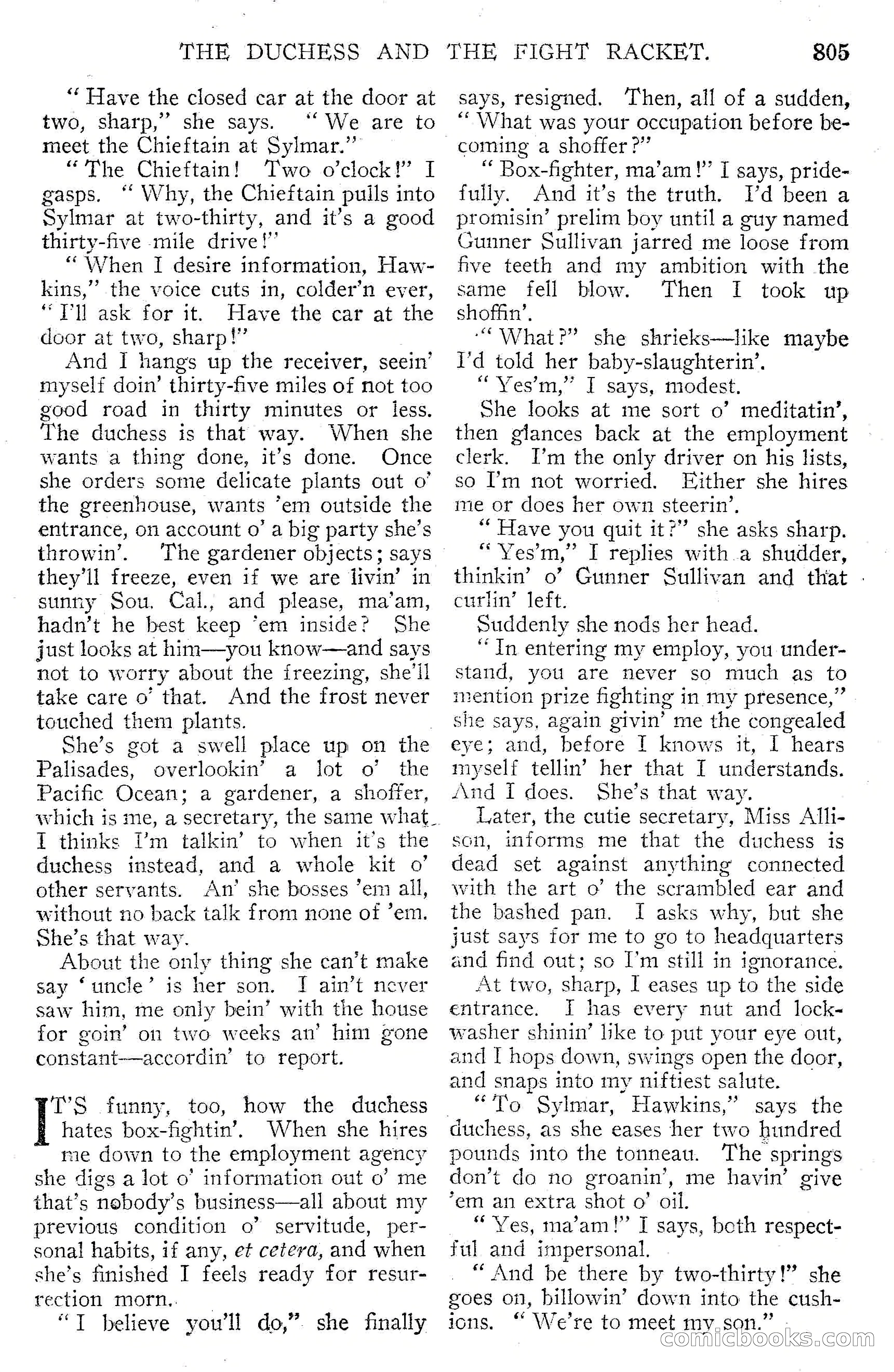 Argosy All-Story Weekly, September 15, 1928 — page 87 of 148