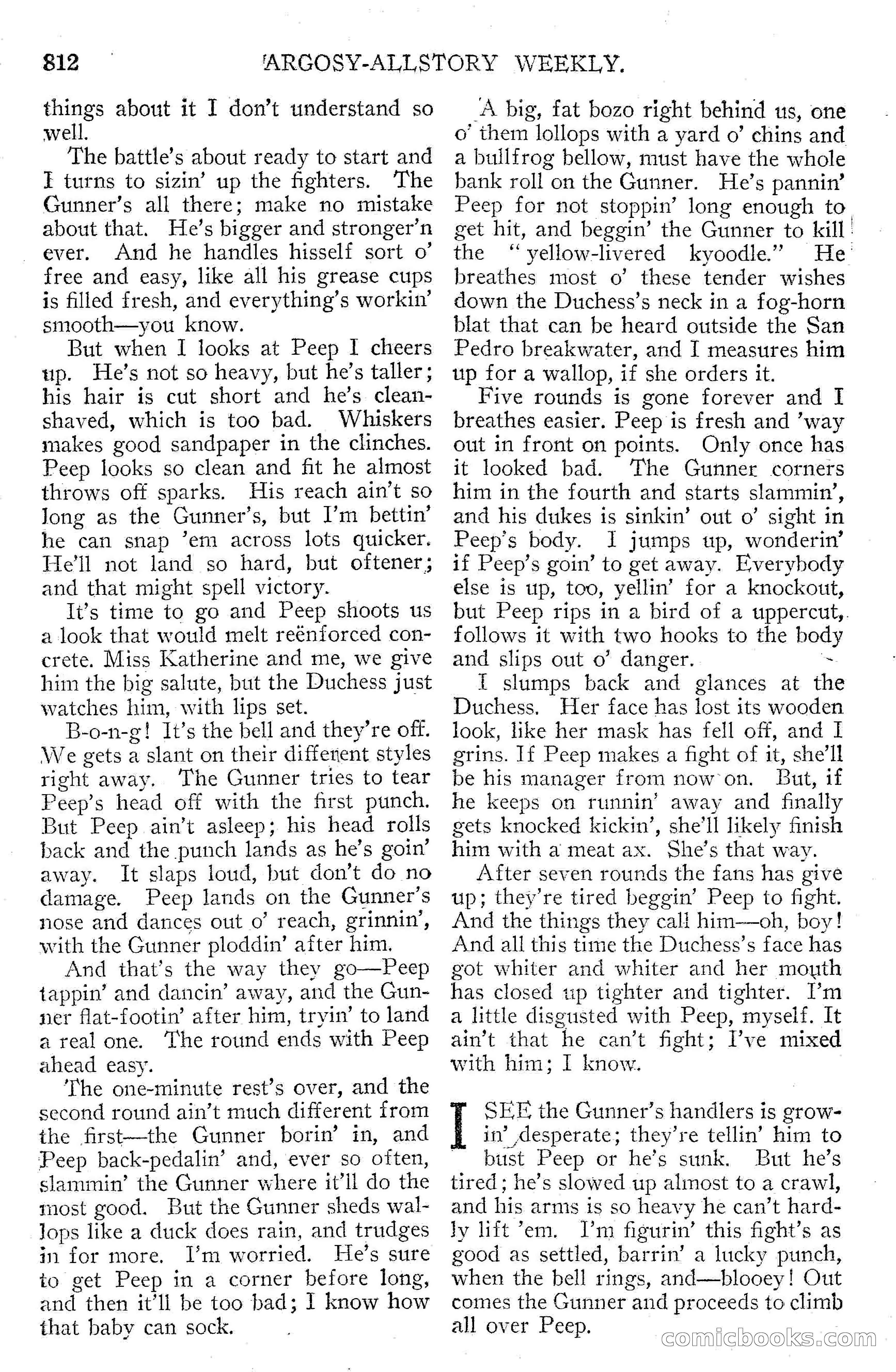 Argosy All-Story Weekly, September 15, 1928 — page 94 of 148