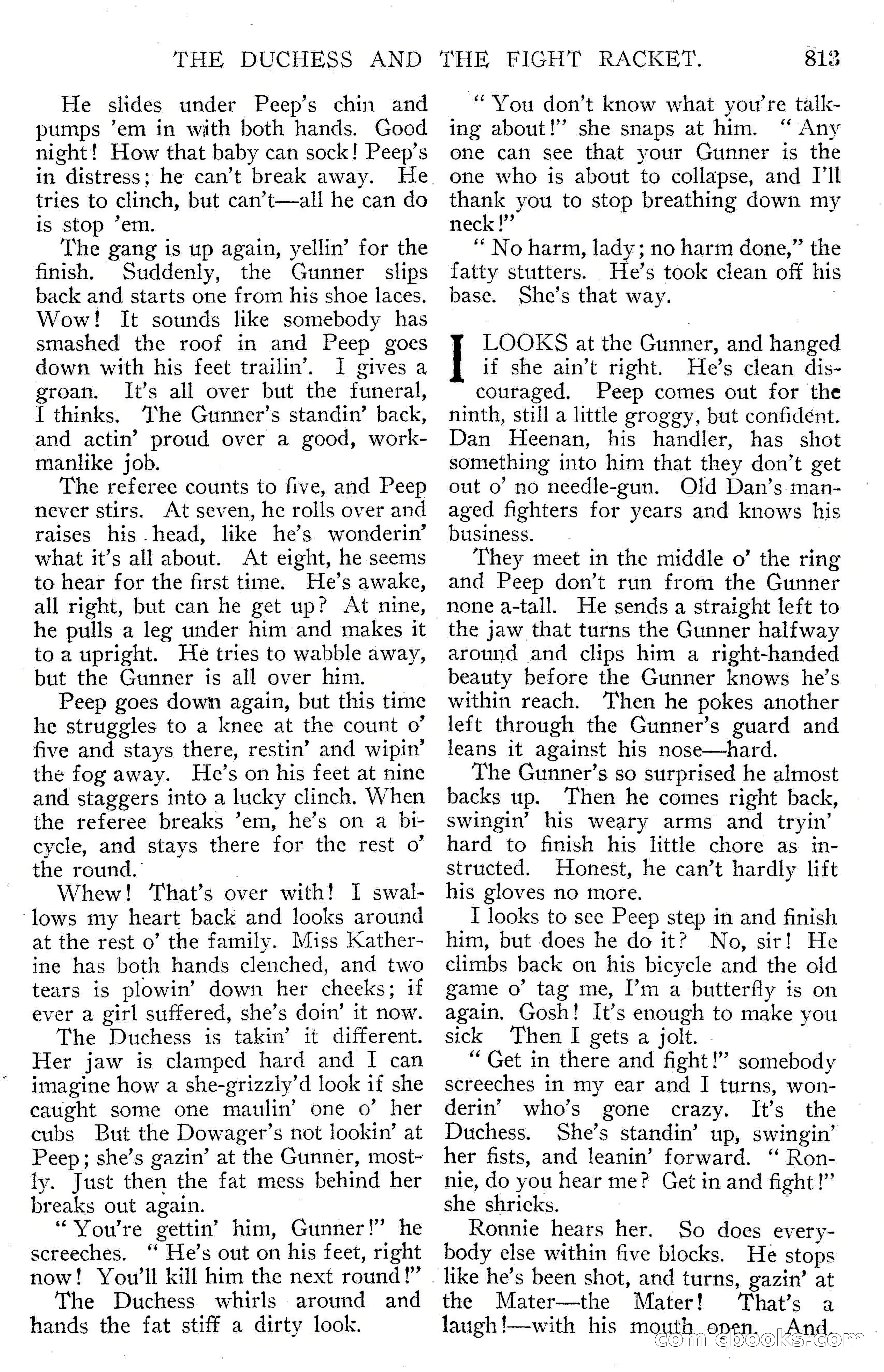 Argosy All-Story Weekly, September 15, 1928 — page 95 of 148