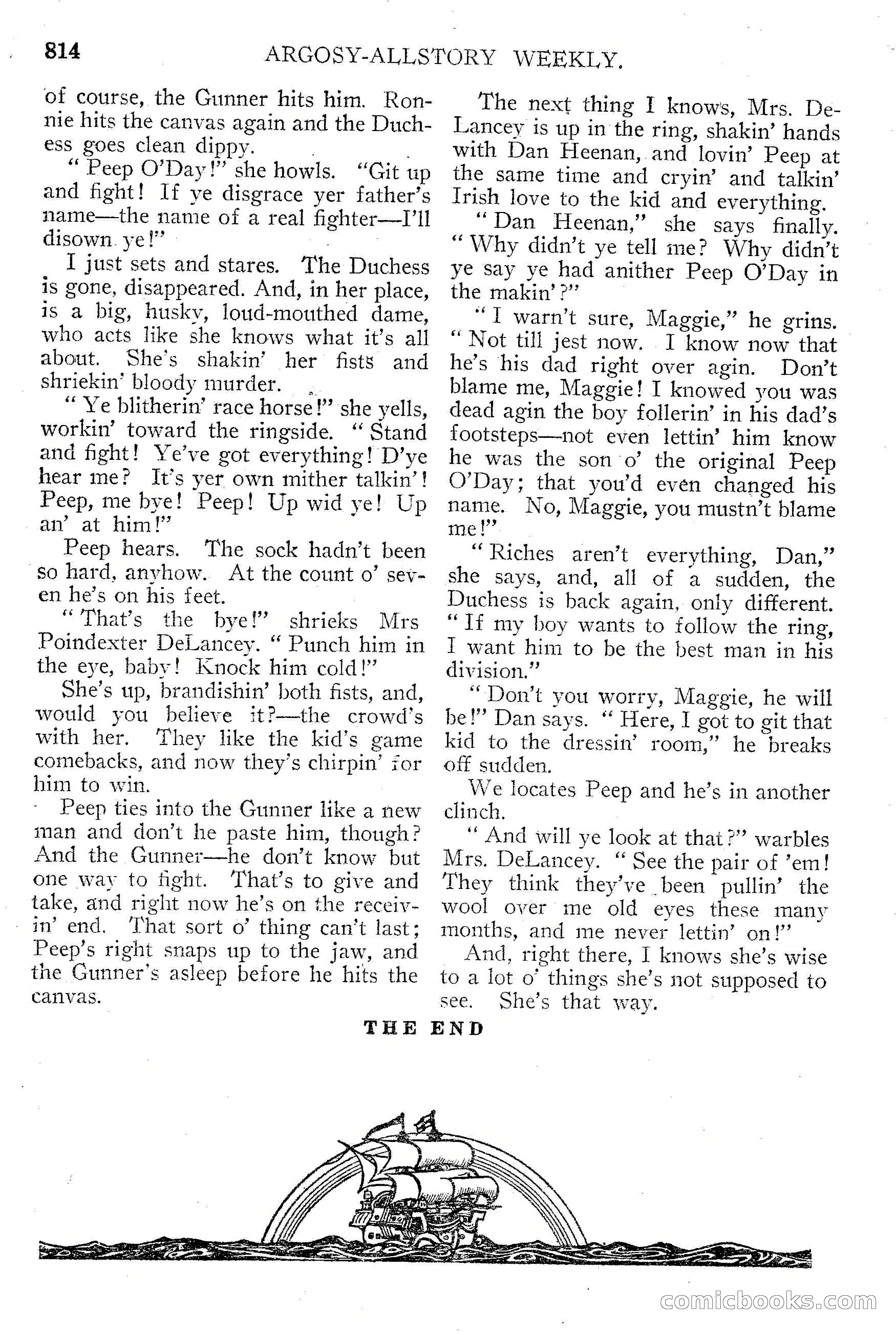 Argosy All-Story Weekly, September 15, 1928 — page 96 of 148
