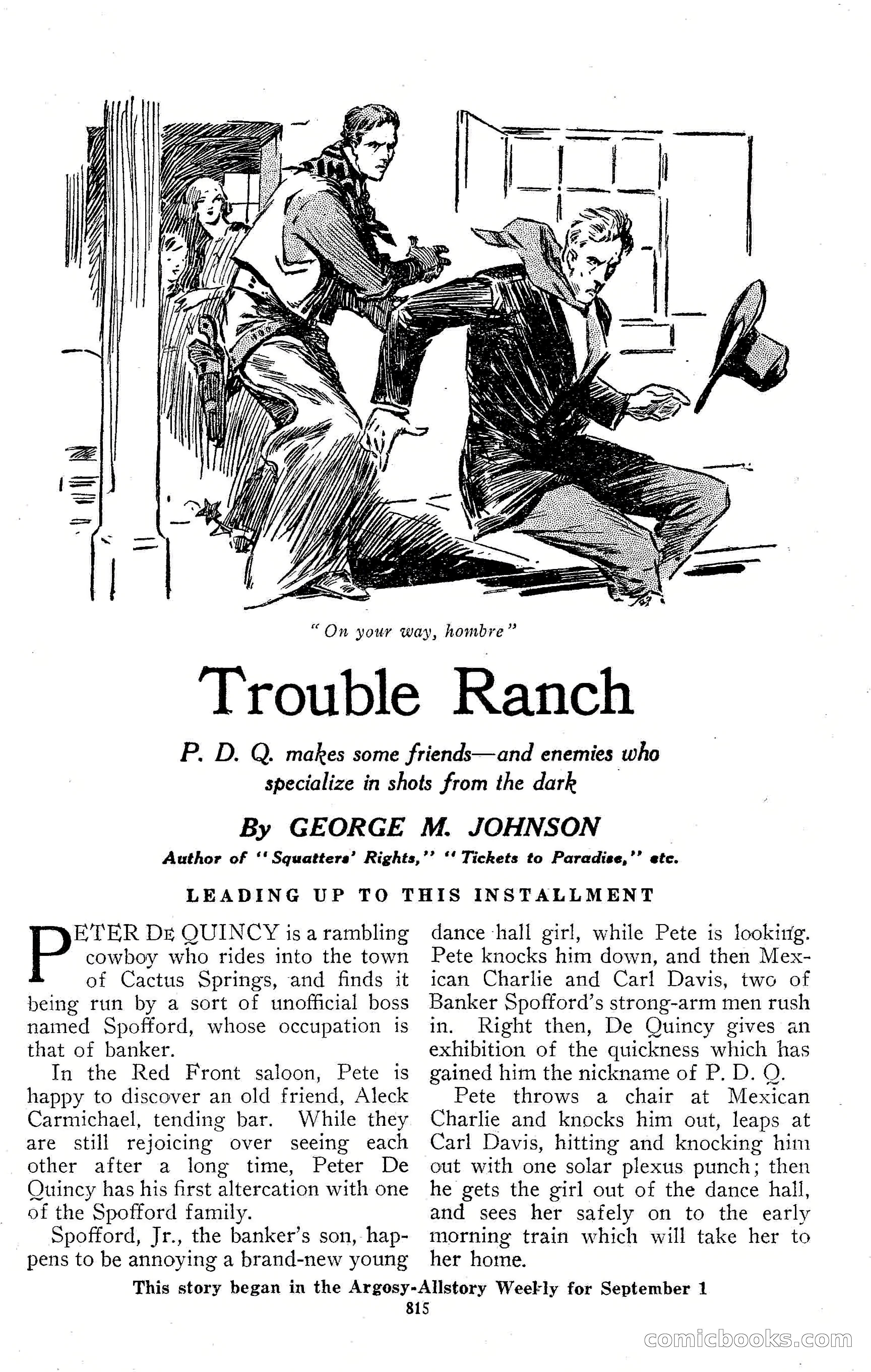 Argosy All-Story Weekly, September 15, 1928 — page 97 of 148