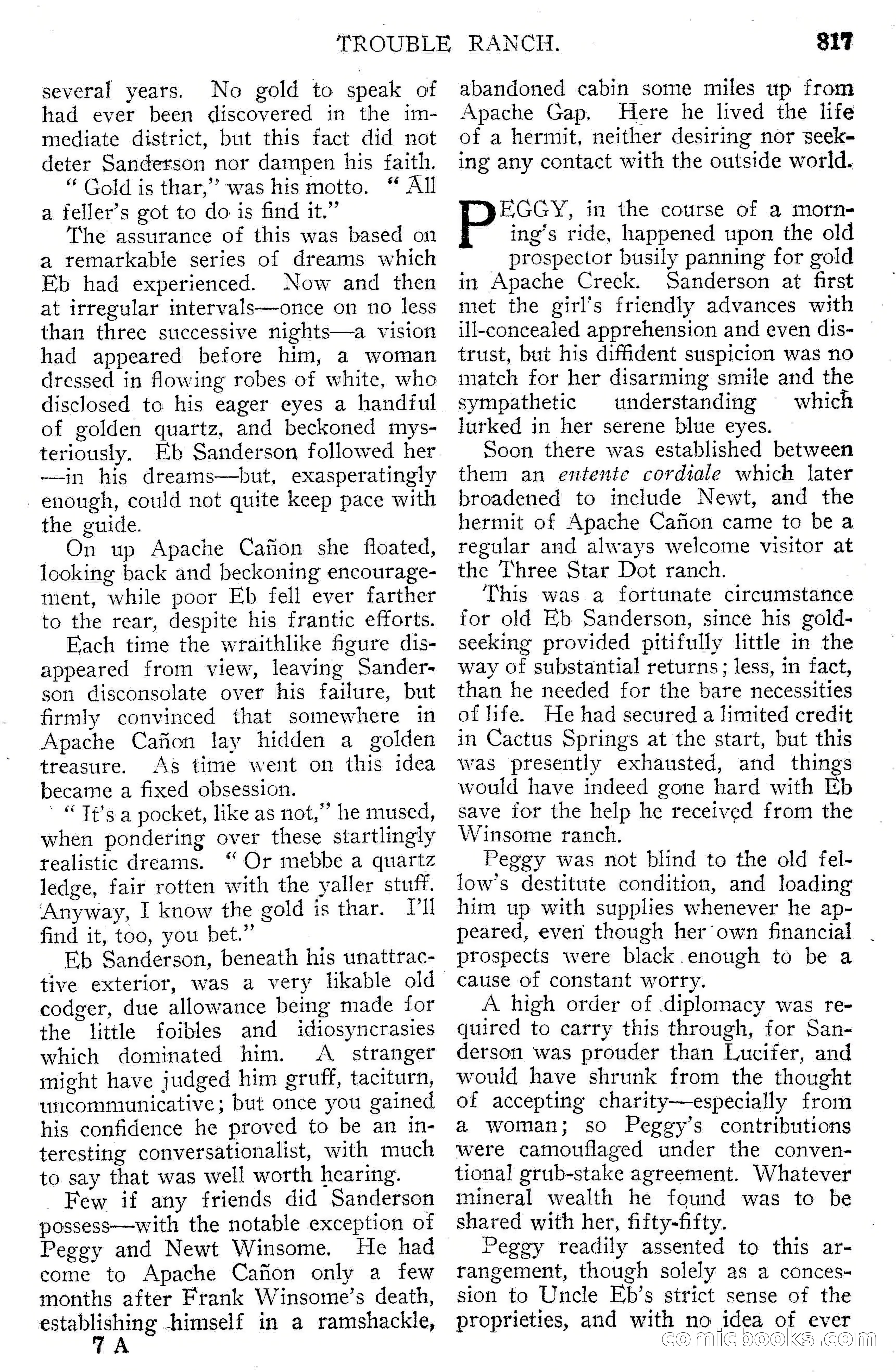Argosy All-Story Weekly, September 15, 1928 — page 99 of 148
