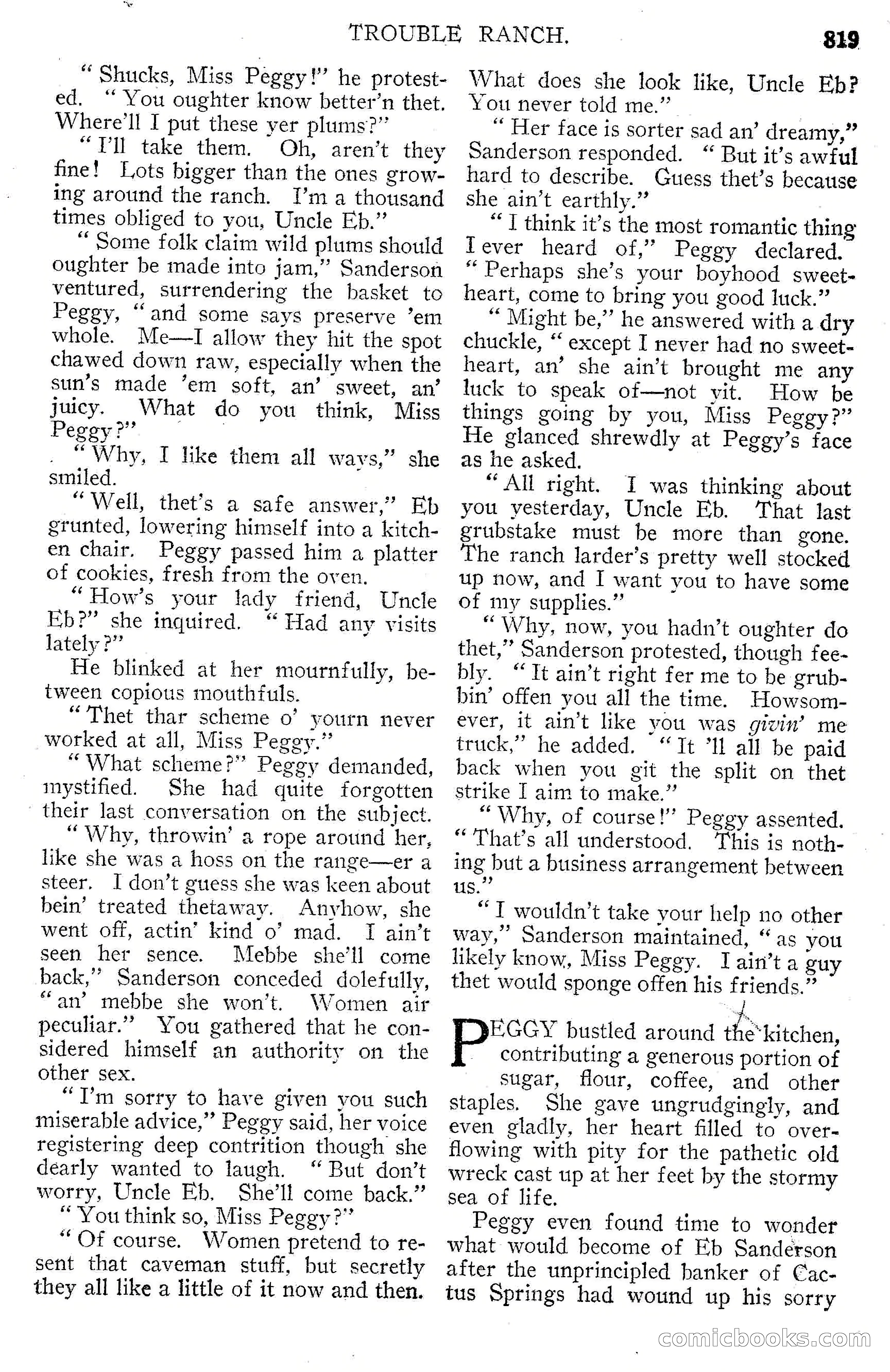 Argosy All-Story Weekly, September 15, 1928 — page 101 of 148