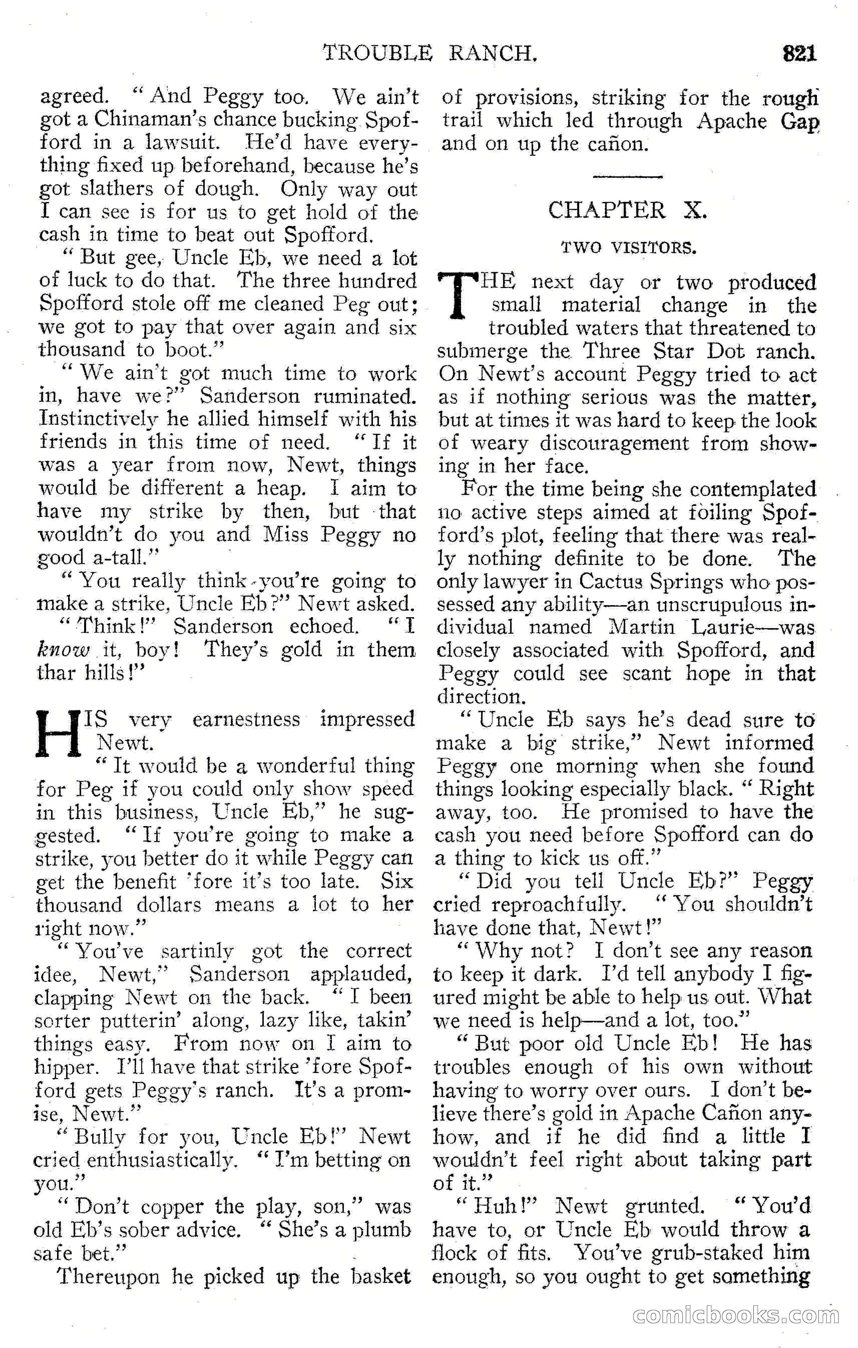 Argosy All-Story Weekly, September 15, 1928 — page 103 of 148