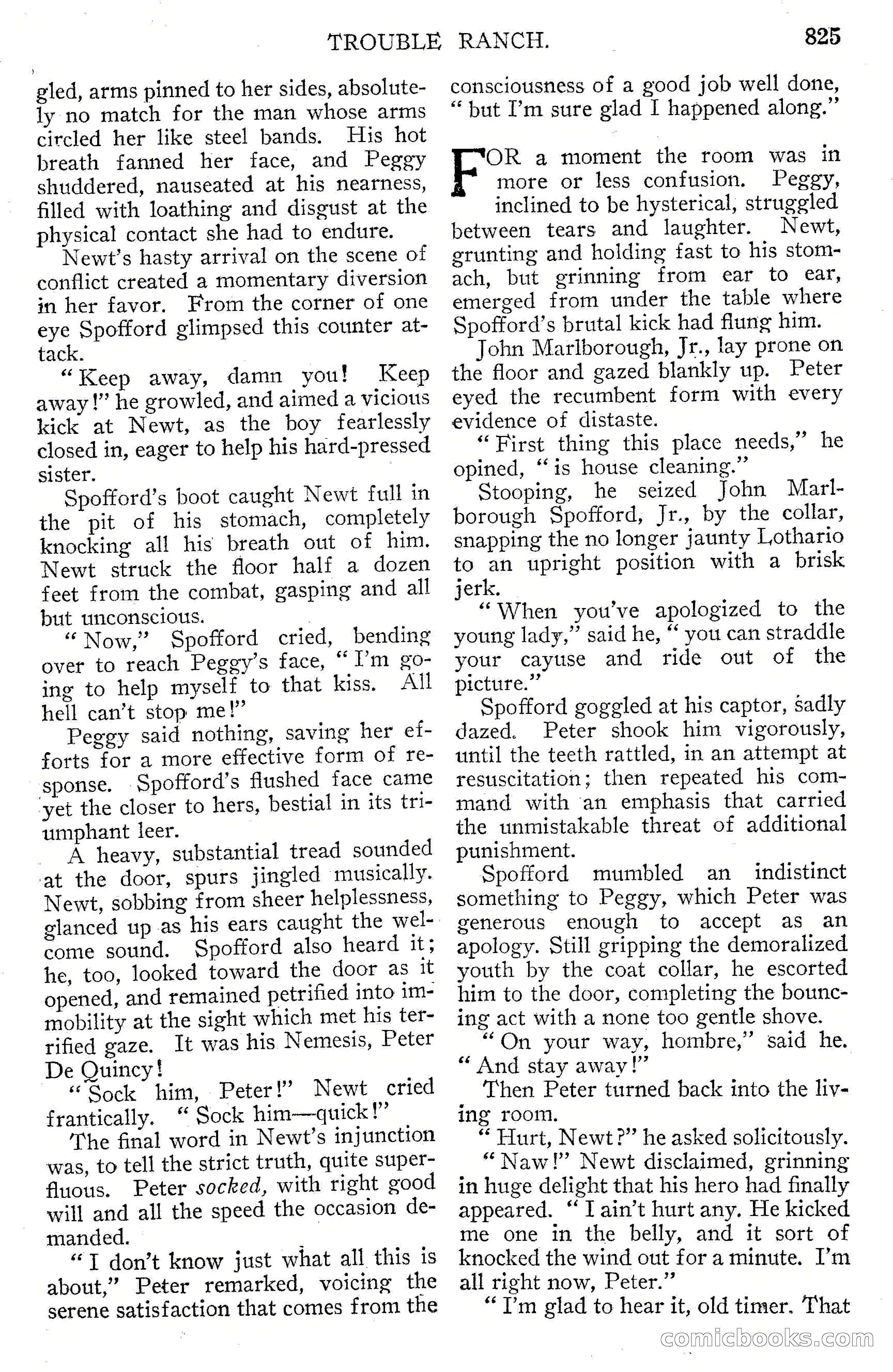 Argosy All-Story Weekly, September 15, 1928 — page 107 of 148