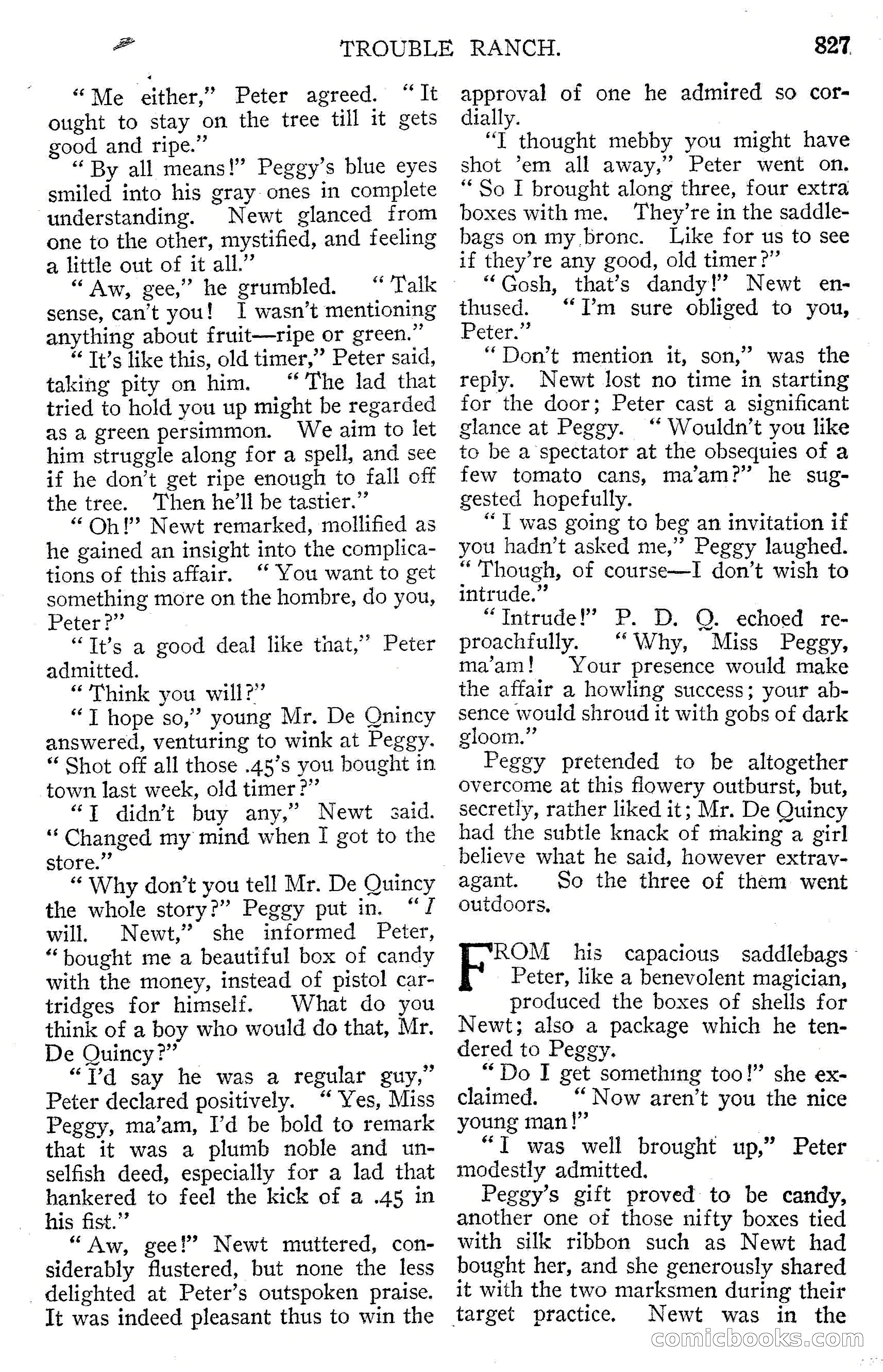 Argosy All-Story Weekly, September 15, 1928 — page 109 of 148