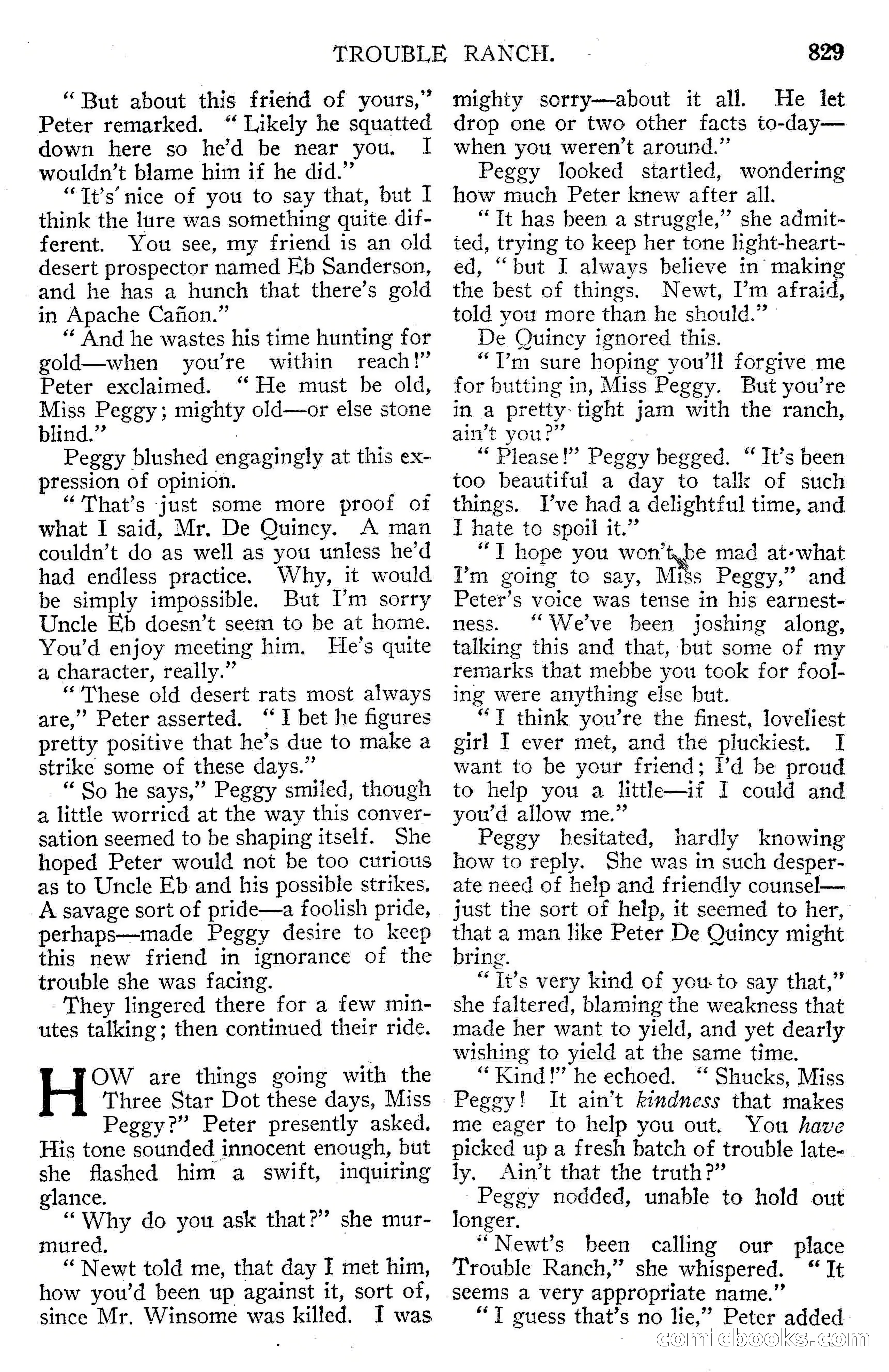Argosy All-Story Weekly, September 15, 1928 — page 111 of 148