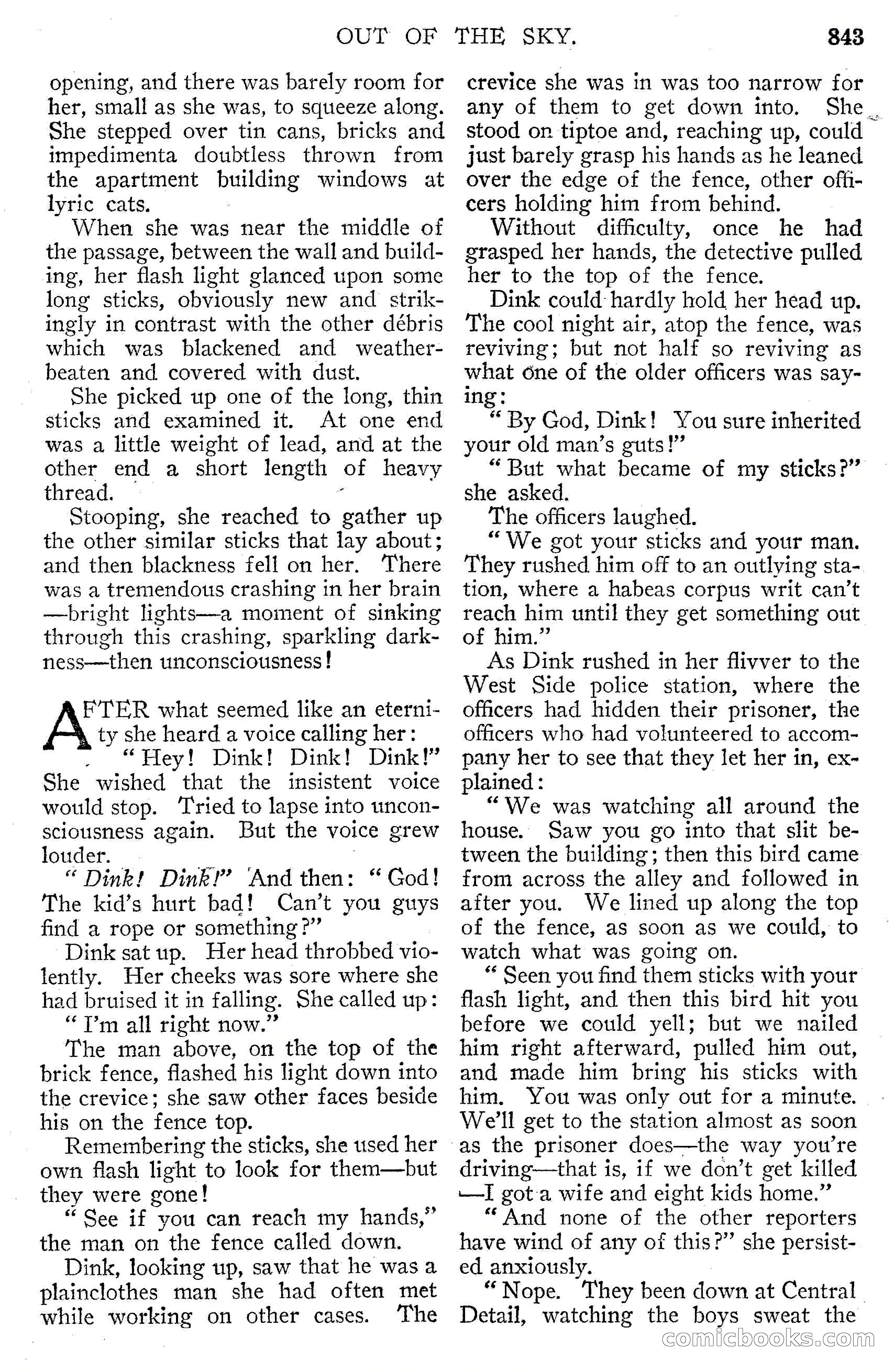 Argosy All-Story Weekly, September 15, 1928 — page 125 of 148