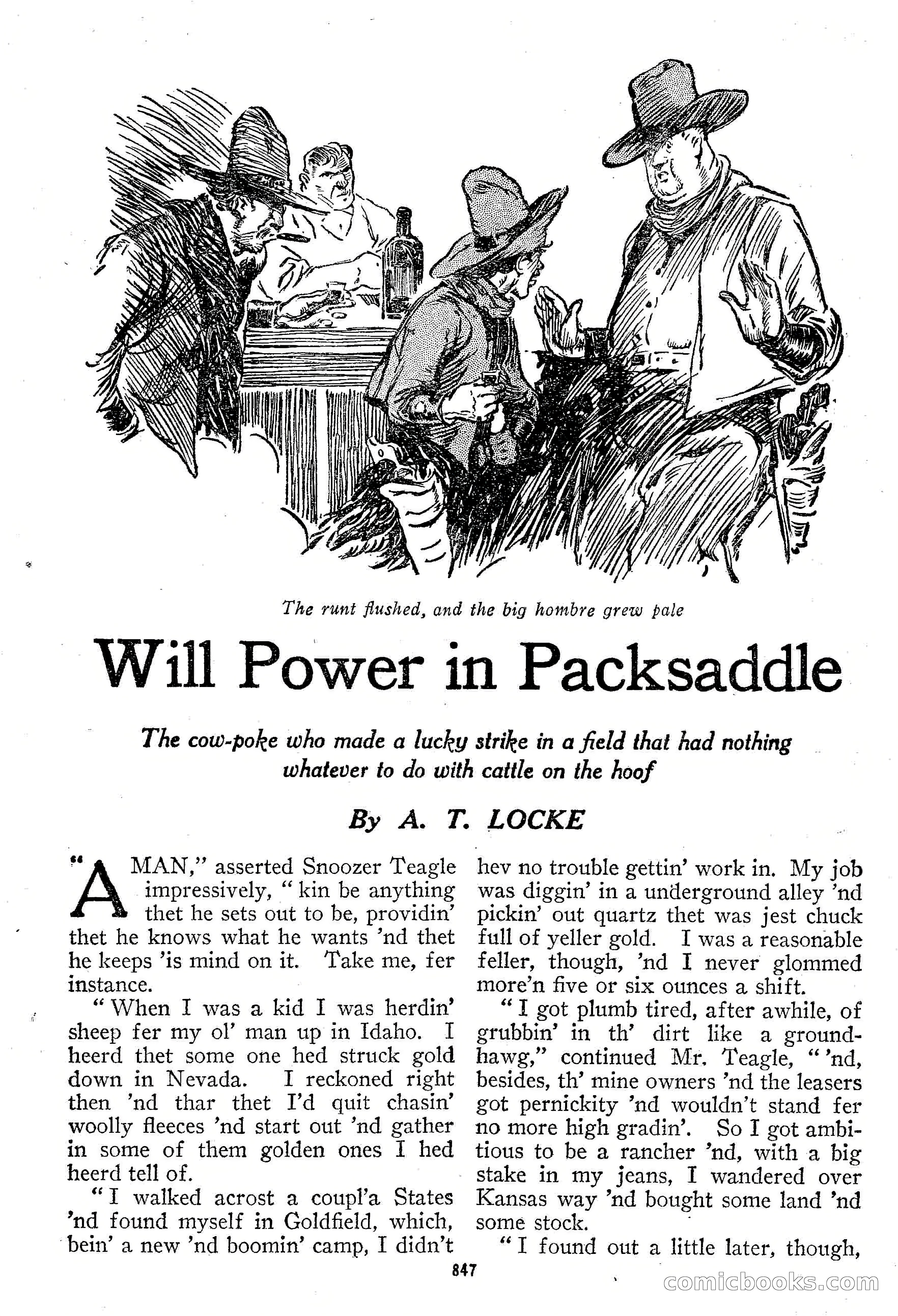 Argosy All-Story Weekly, September 15, 1928 — page 129 of 148