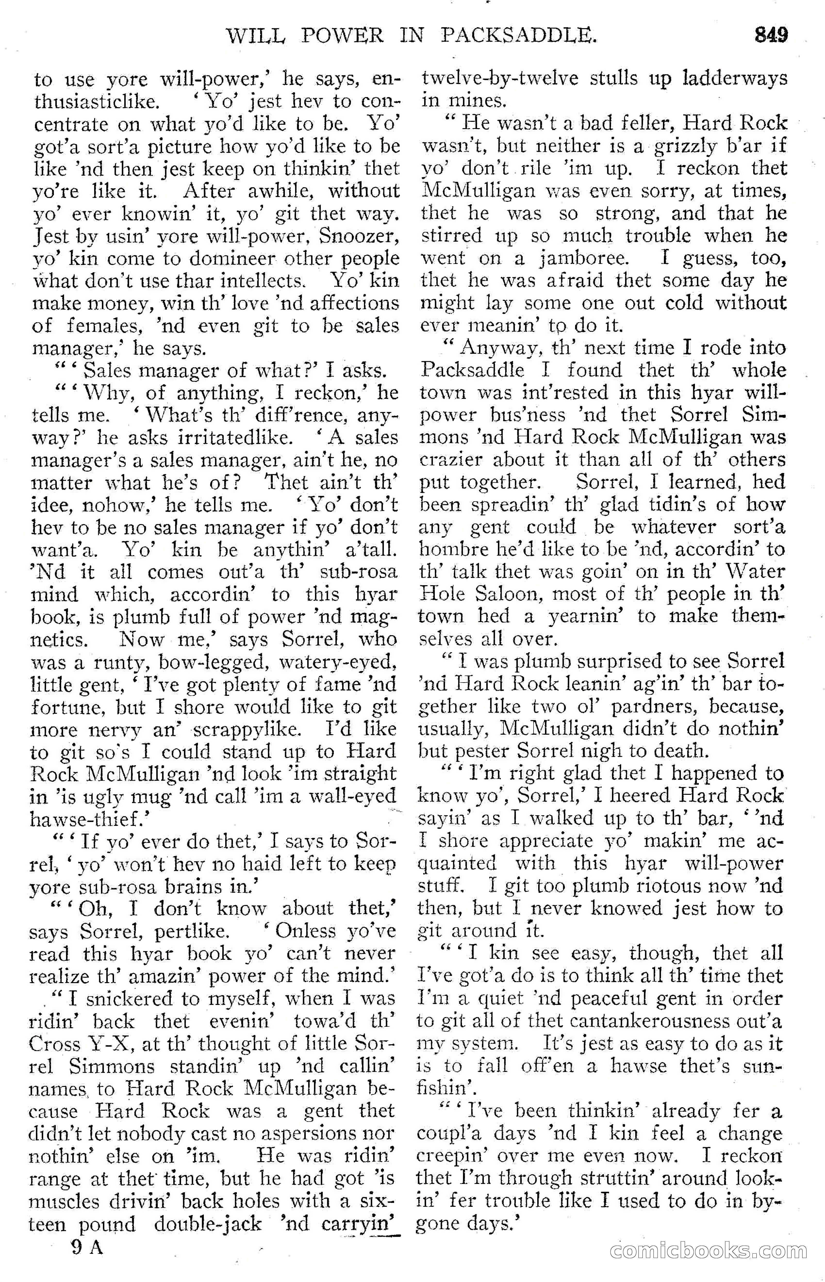 Argosy All-Story Weekly, September 15, 1928 — page 131 of 148