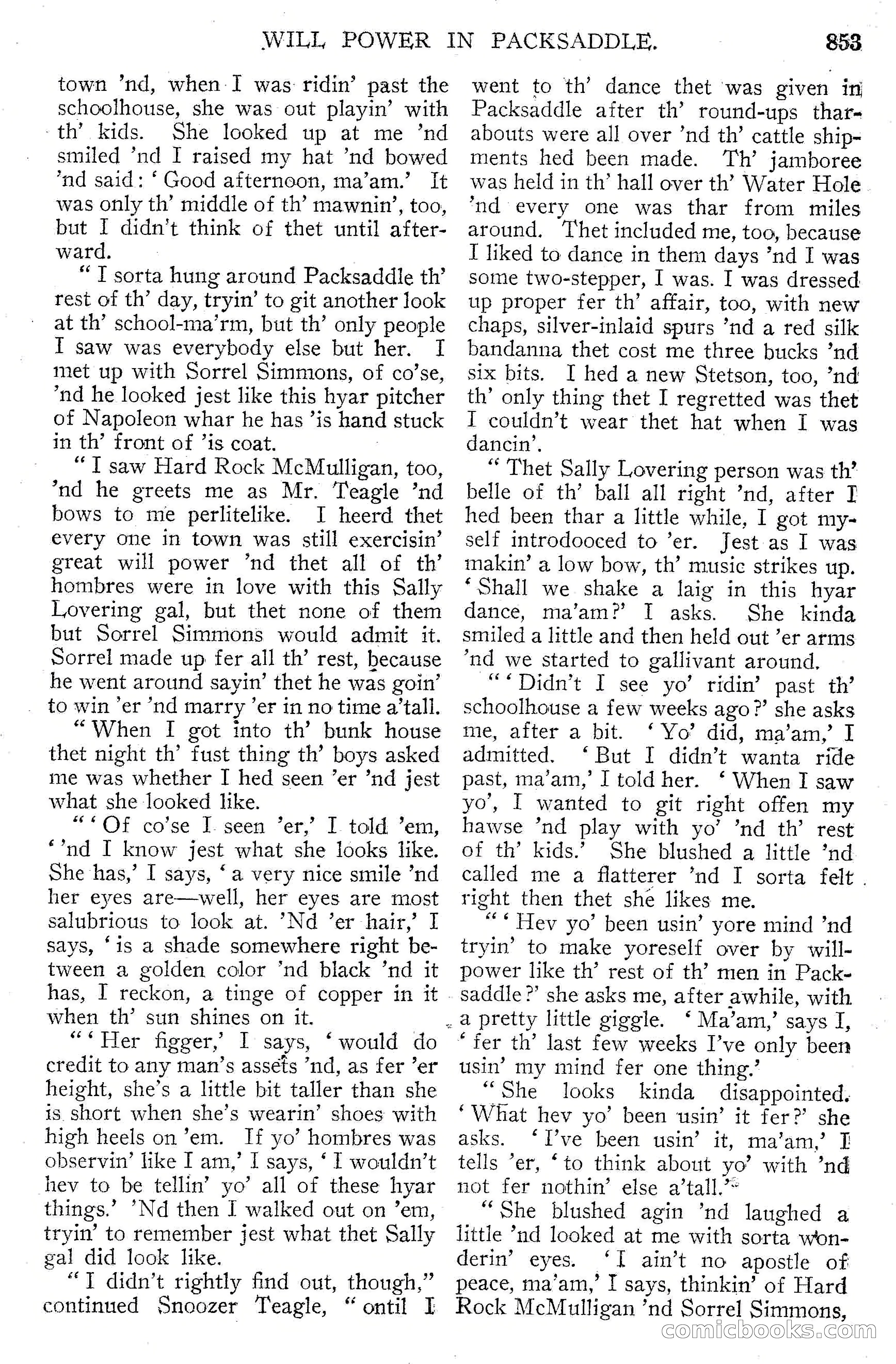 Argosy All-Story Weekly, September 15, 1928 — page 135 of 148