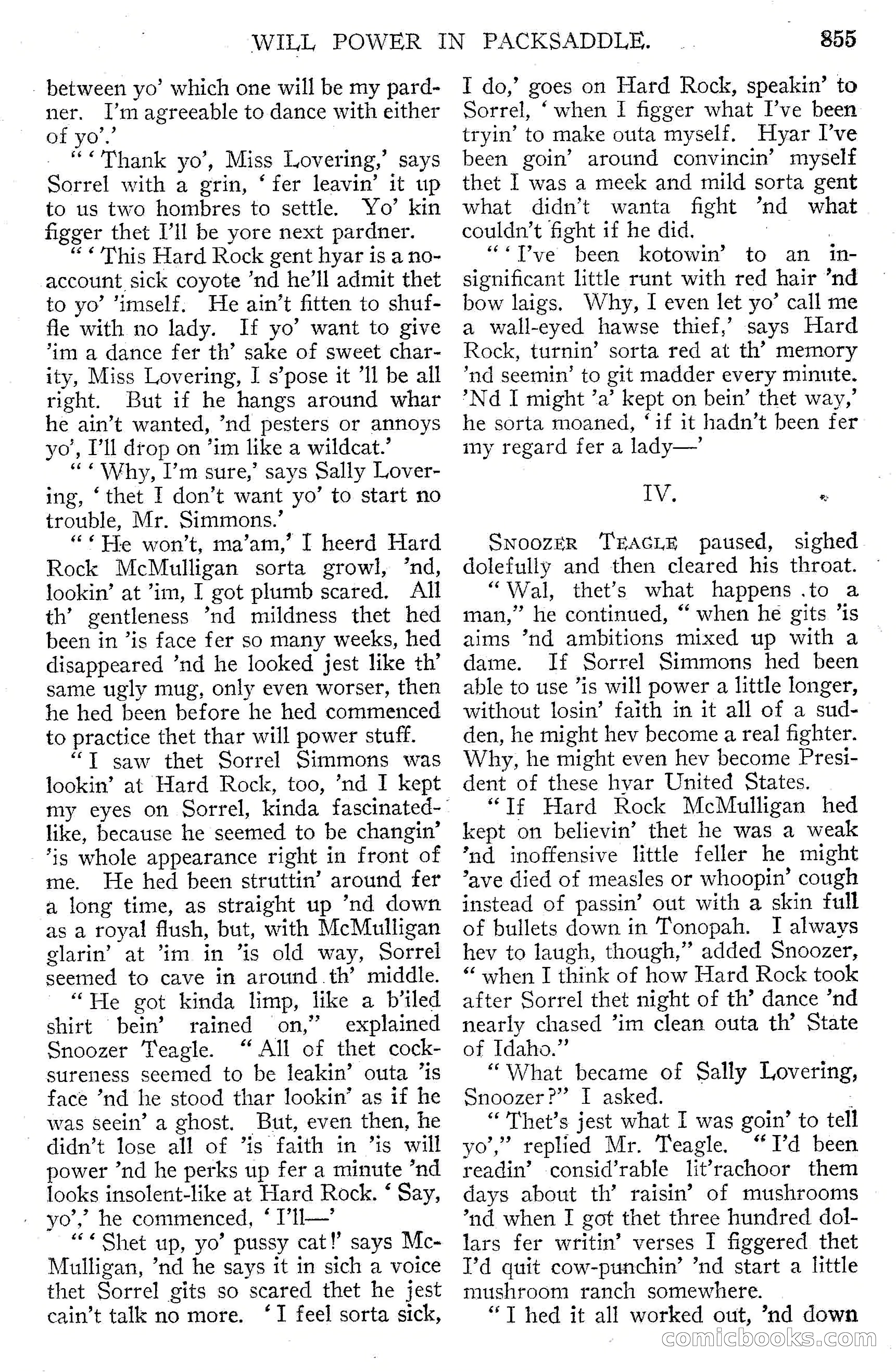 Argosy All-Story Weekly, September 15, 1928 — page 137 of 148