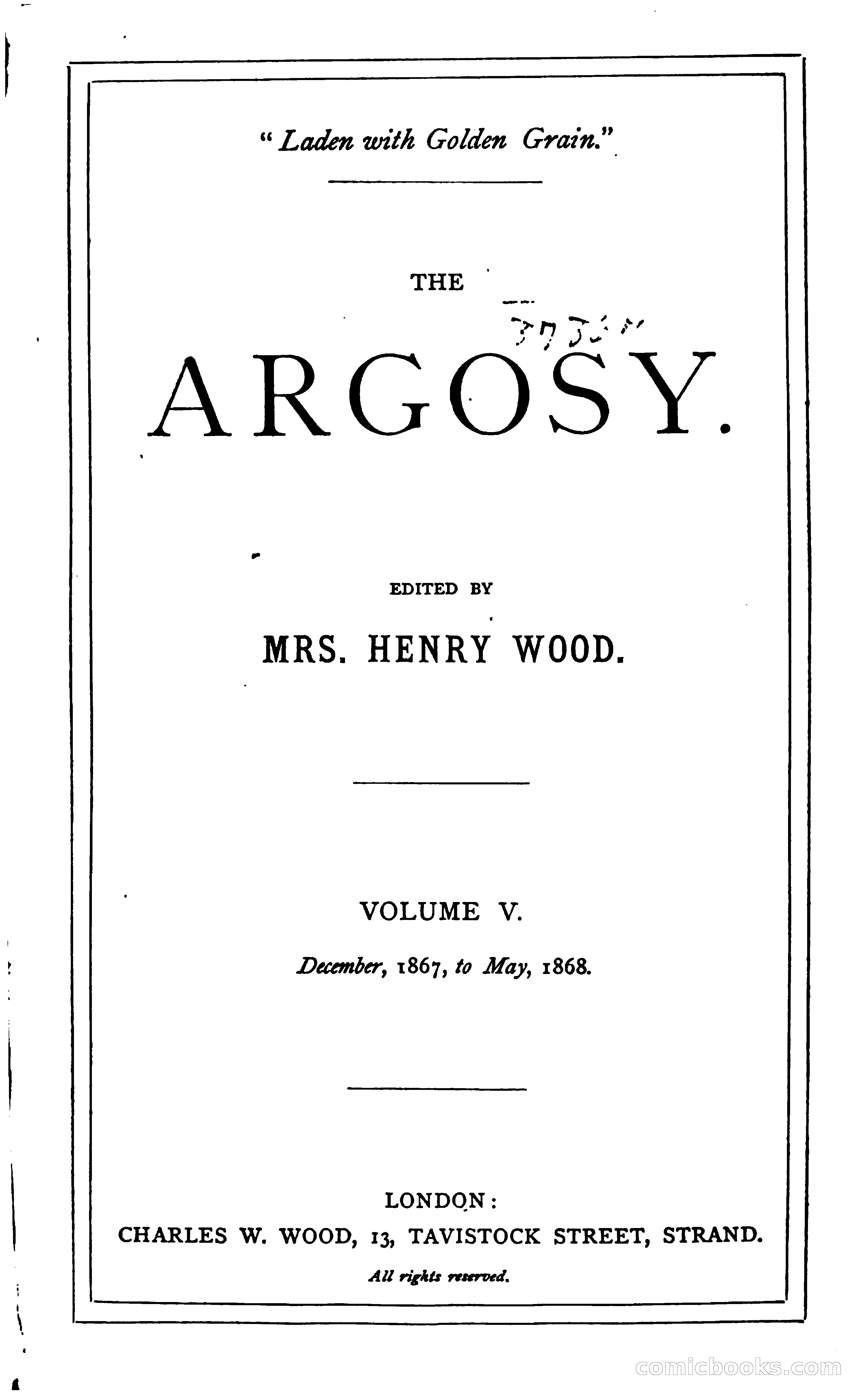 The Argosy — page 5 of 397