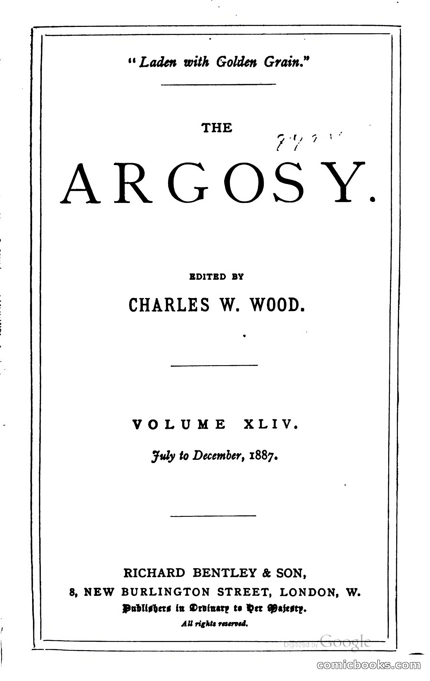 The Argosy — page 7 of 398
