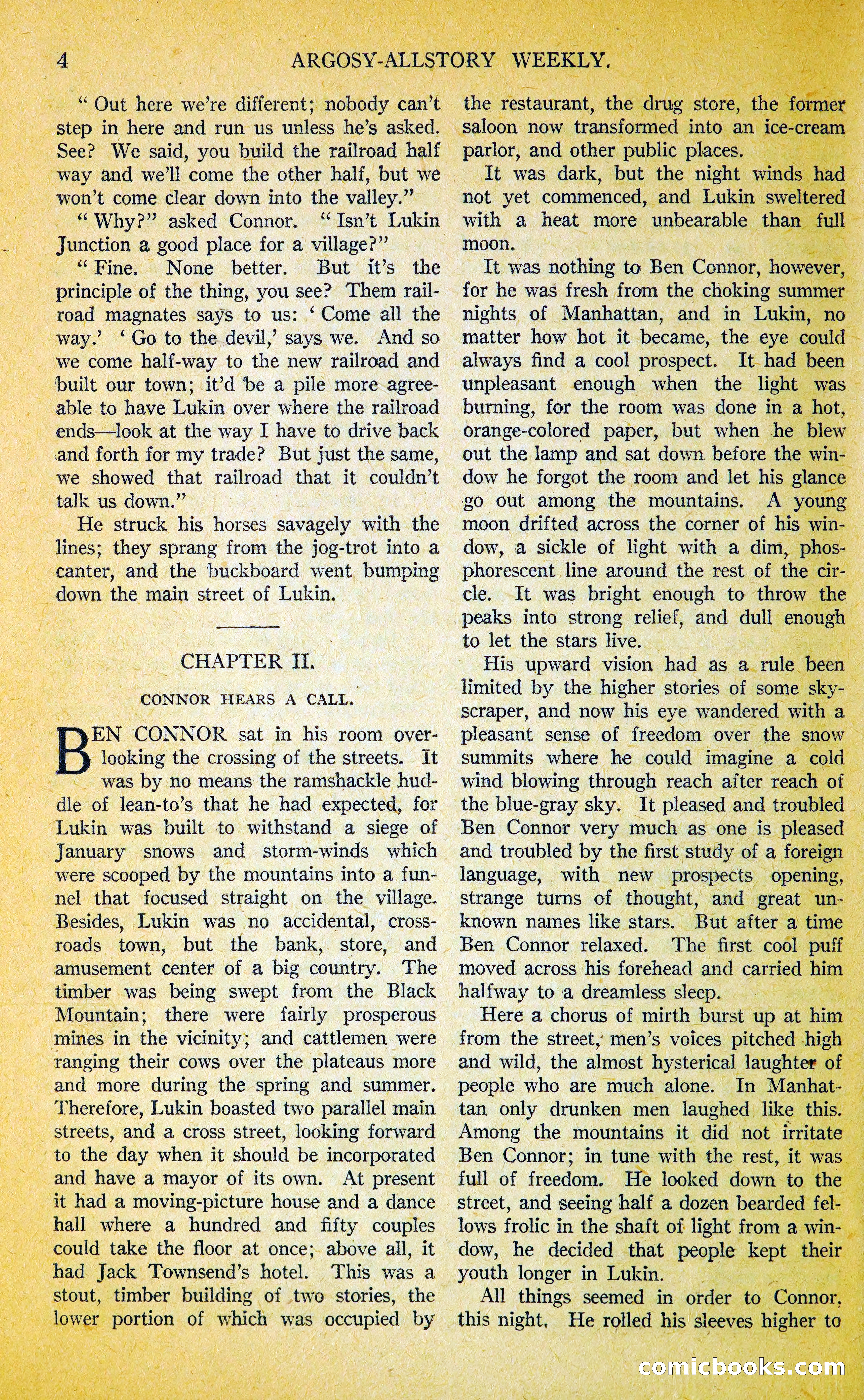 Argosy All-Story Weekly — page 21 of 393