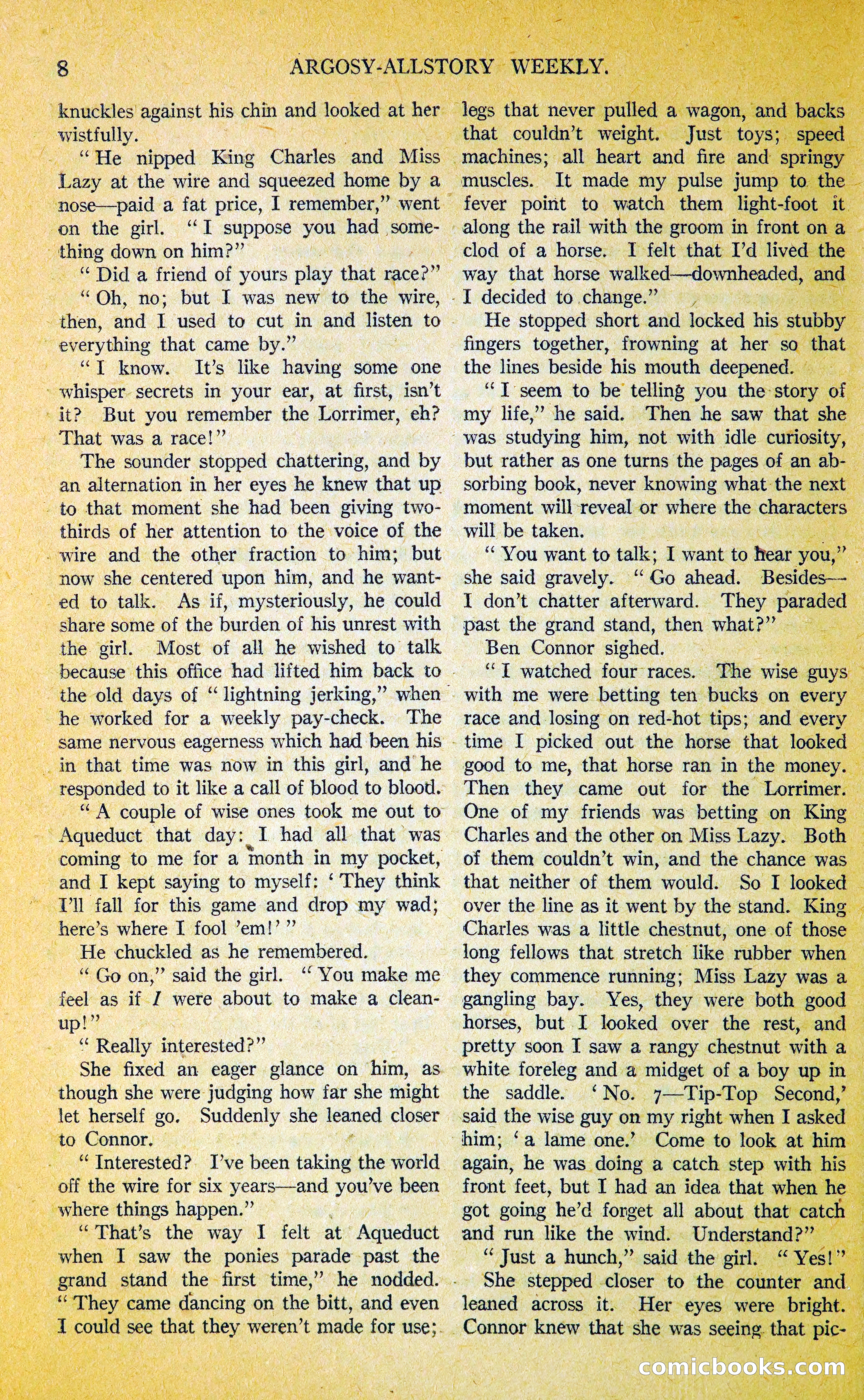 Argosy All-Story Weekly — page 25 of 393