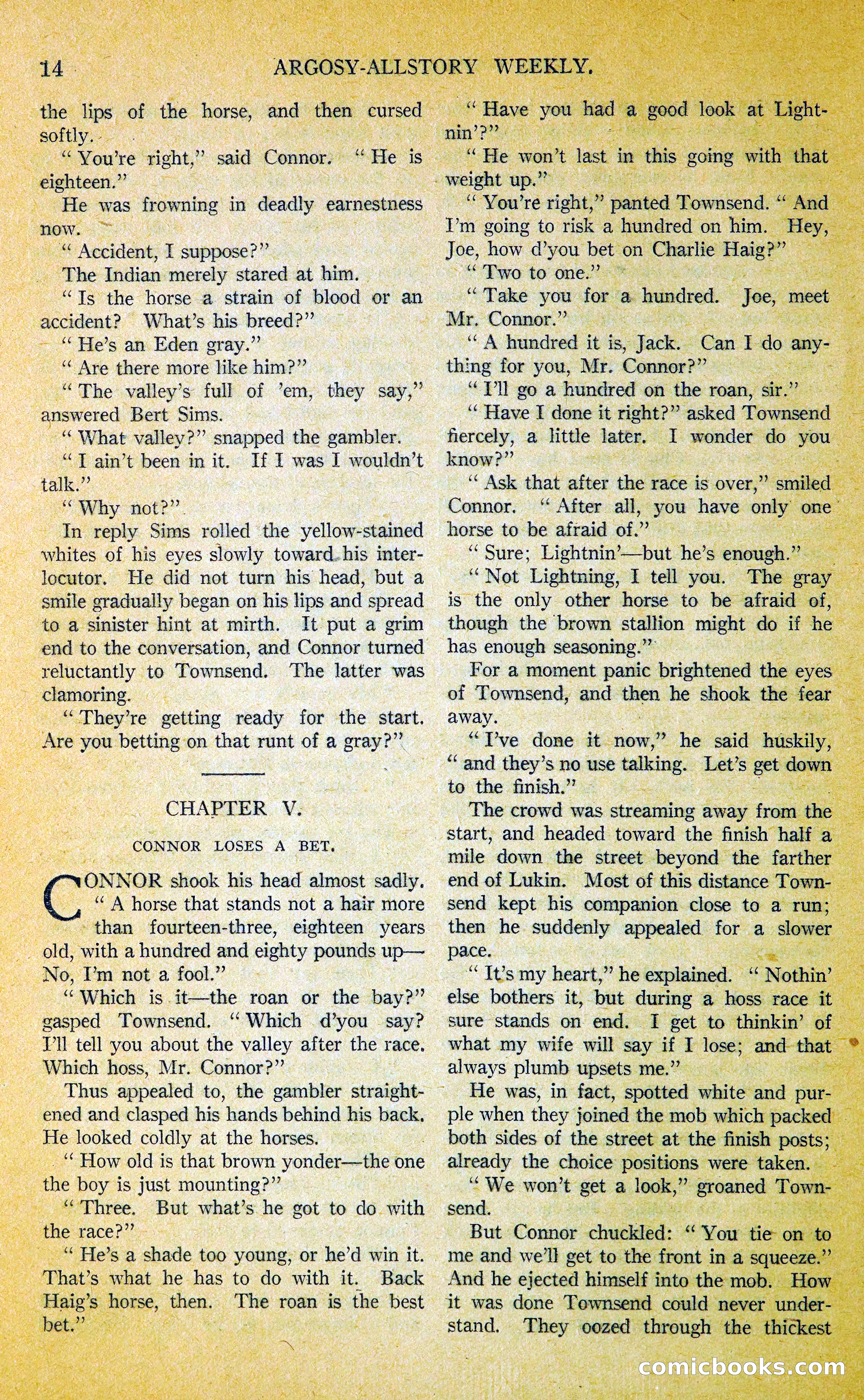 Argosy All-Story Weekly — page 31 of 393