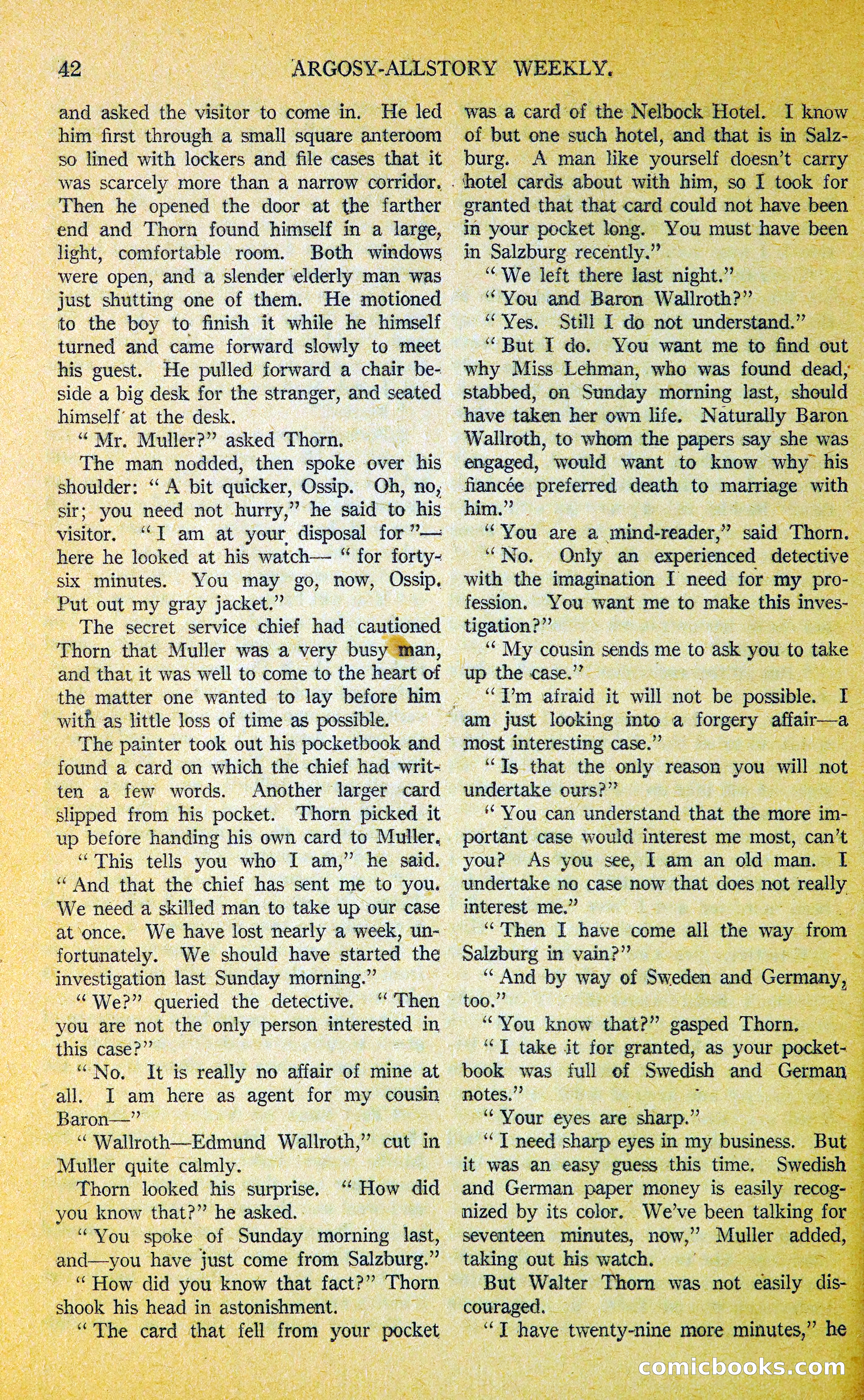 Argosy All-Story Weekly — page 59 of 393
