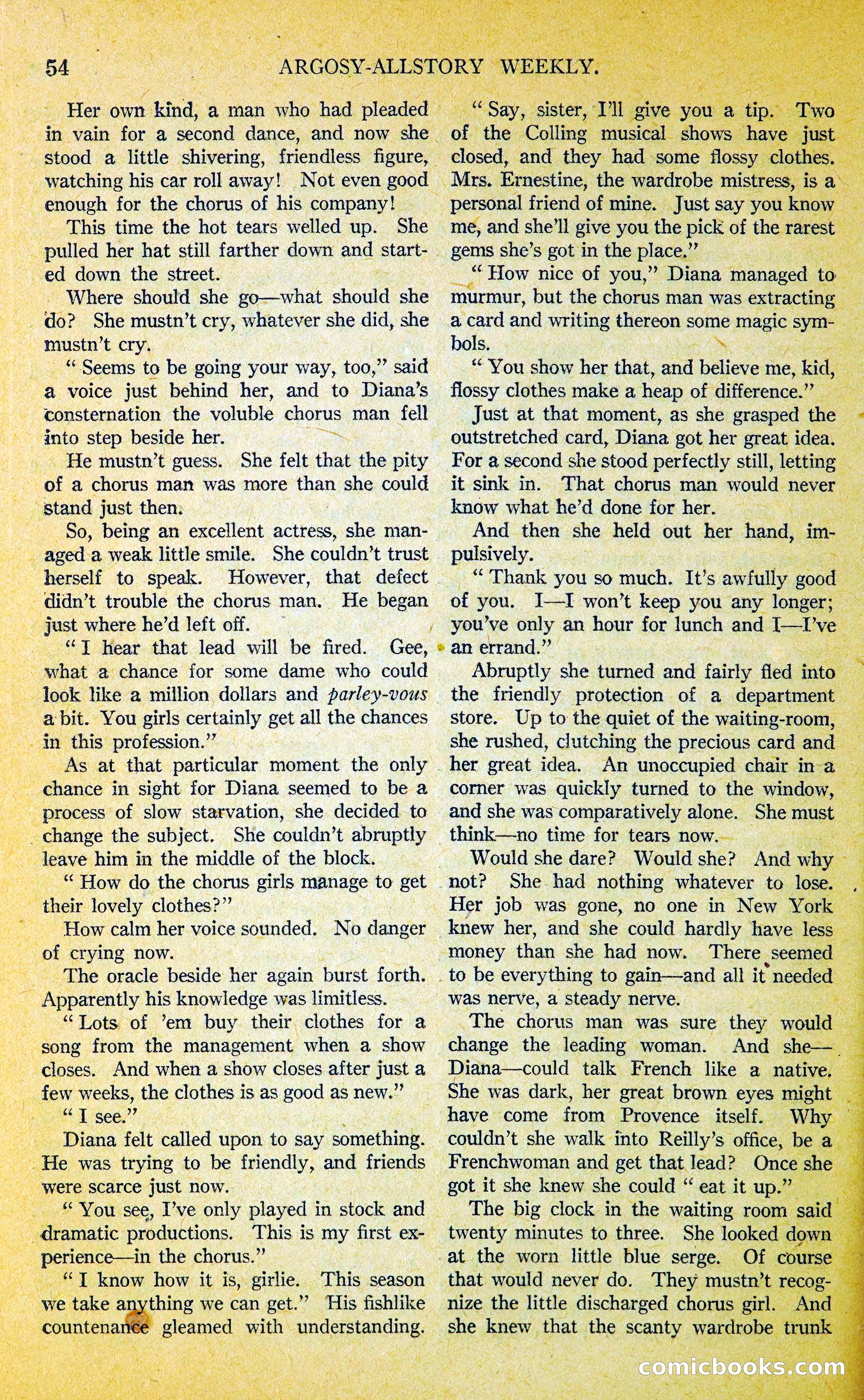 Argosy All-Story Weekly — page 71 of 393