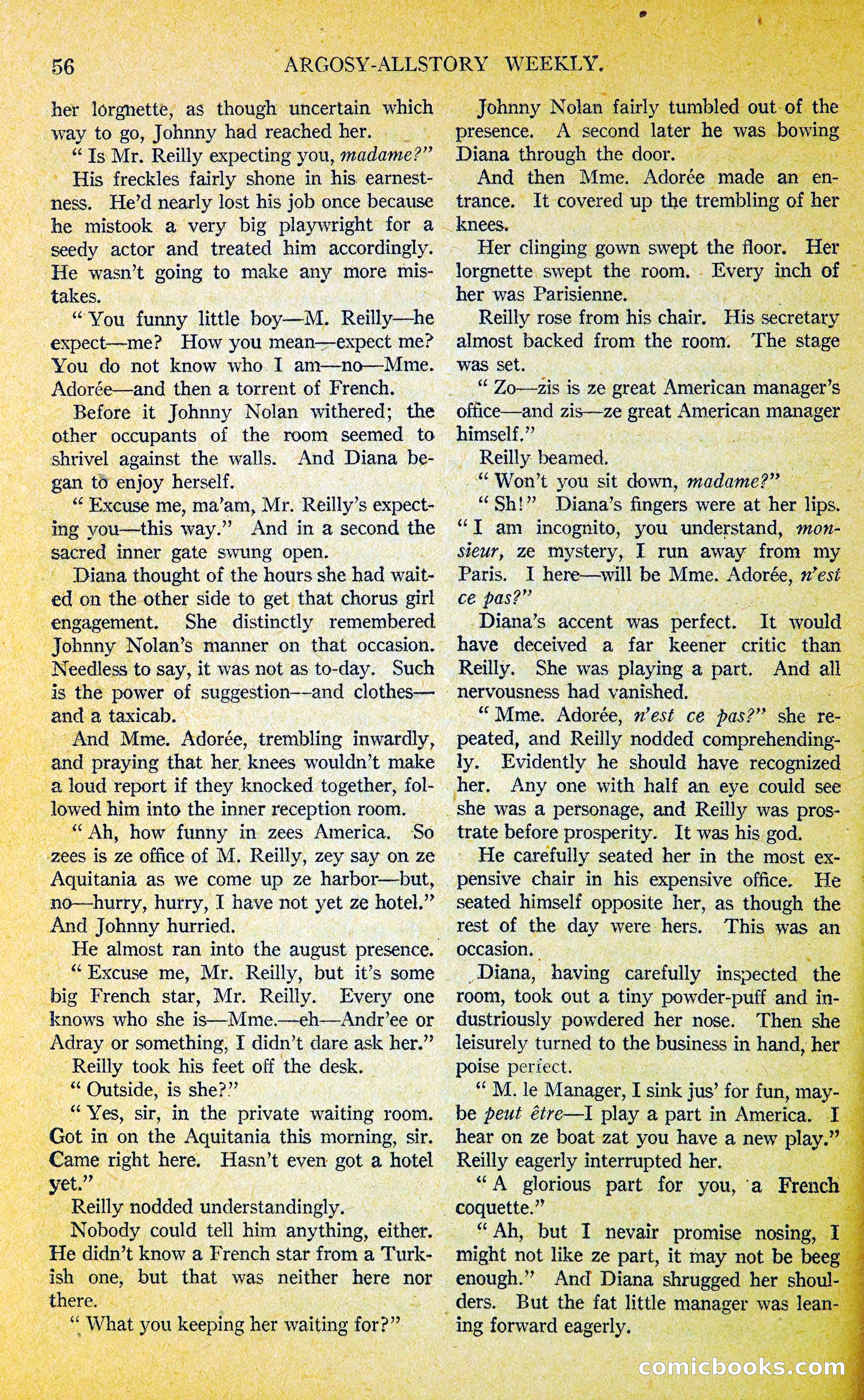 Argosy All-Story Weekly — page 73 of 393