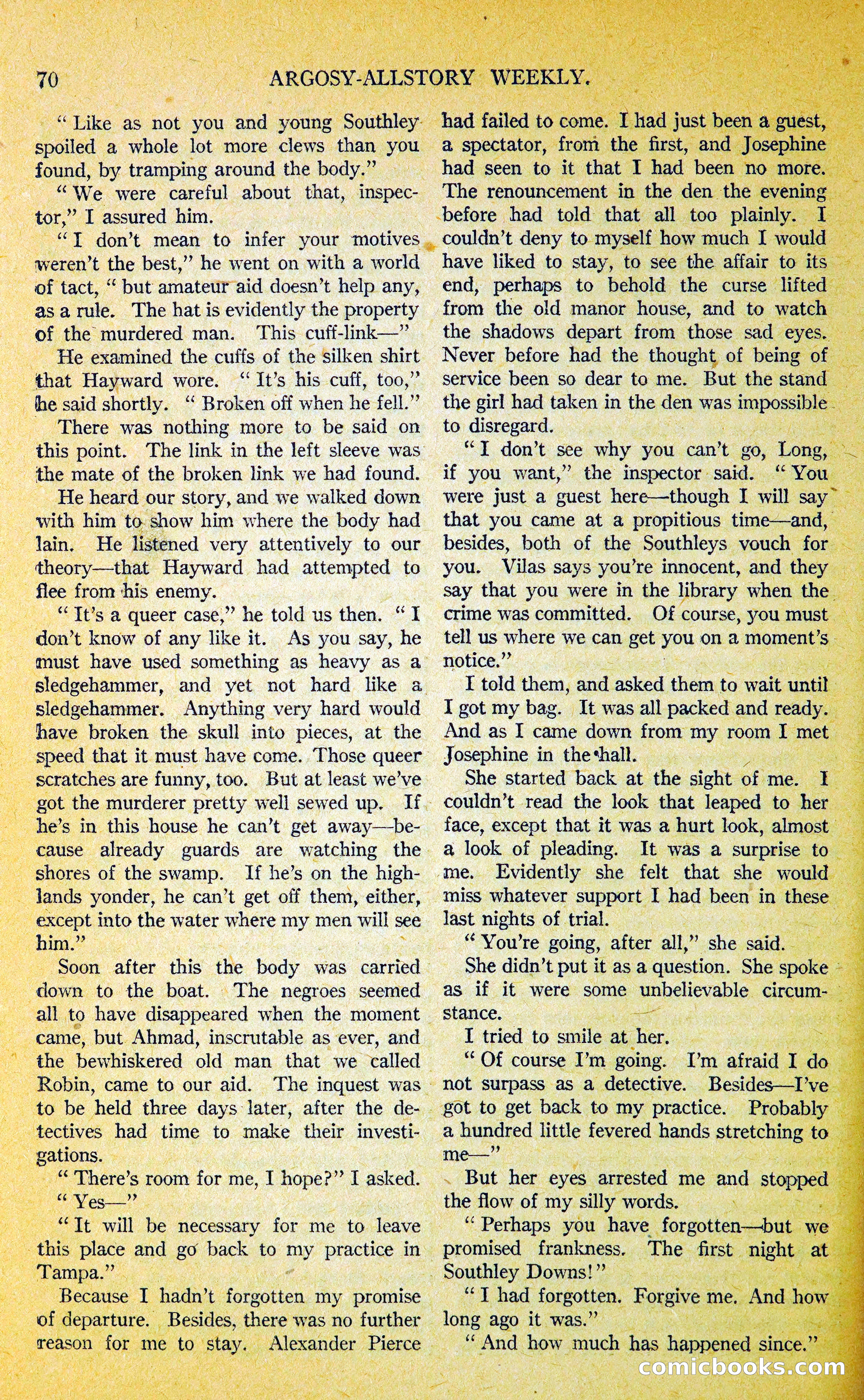 Argosy All-Story Weekly — page 87 of 393