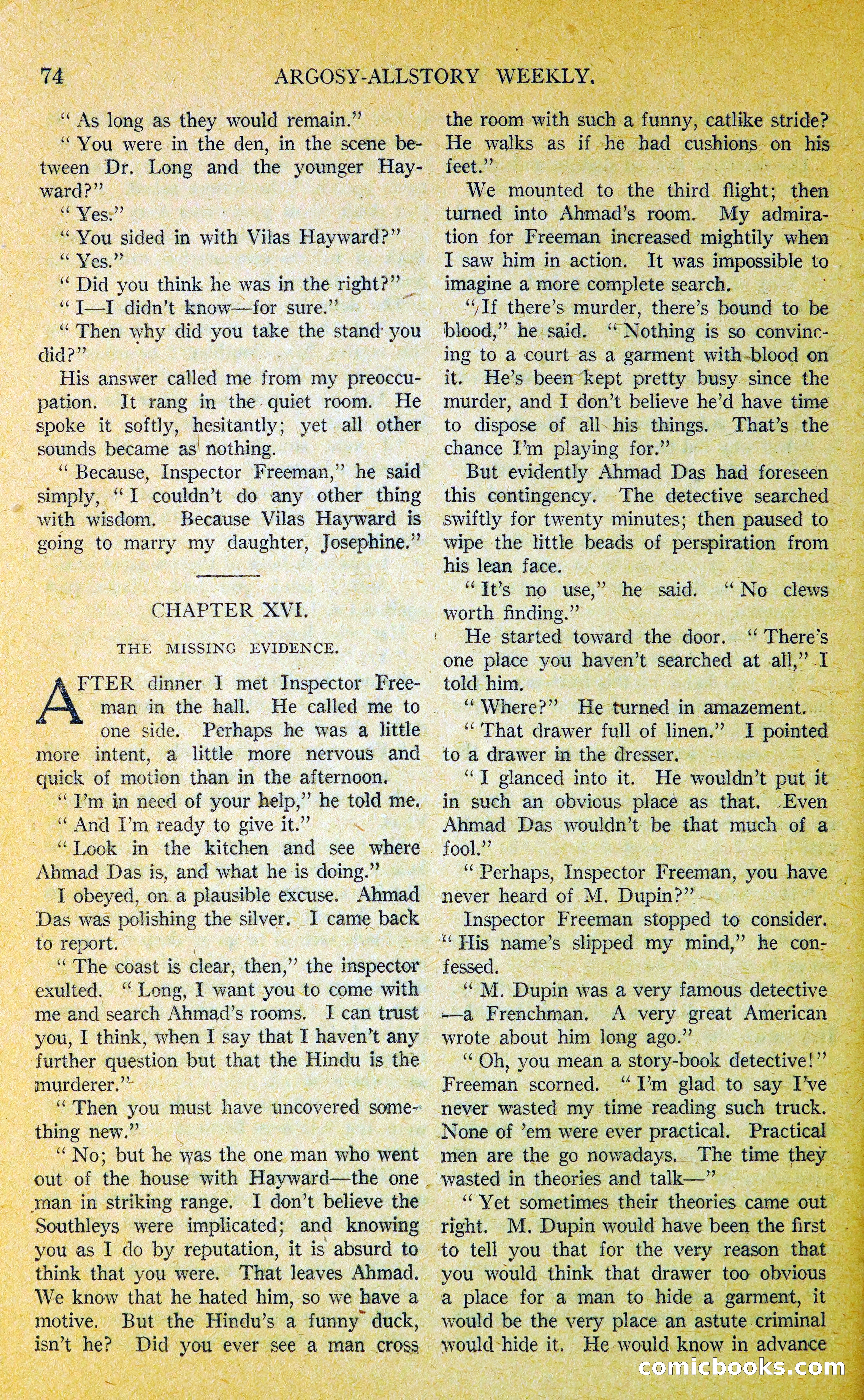 Argosy All-Story Weekly — page 91 of 393