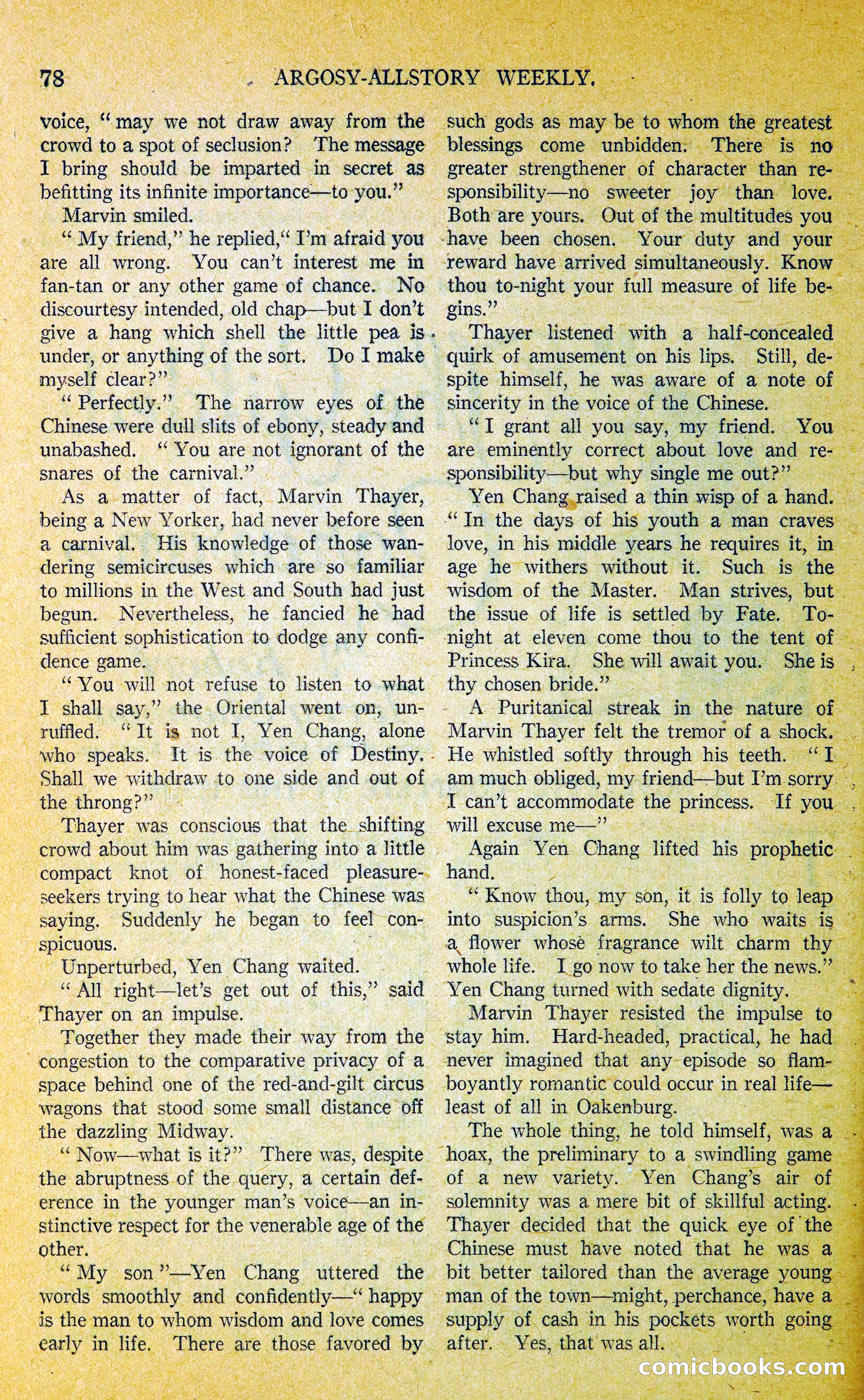 Argosy All-Story Weekly — page 95 of 393