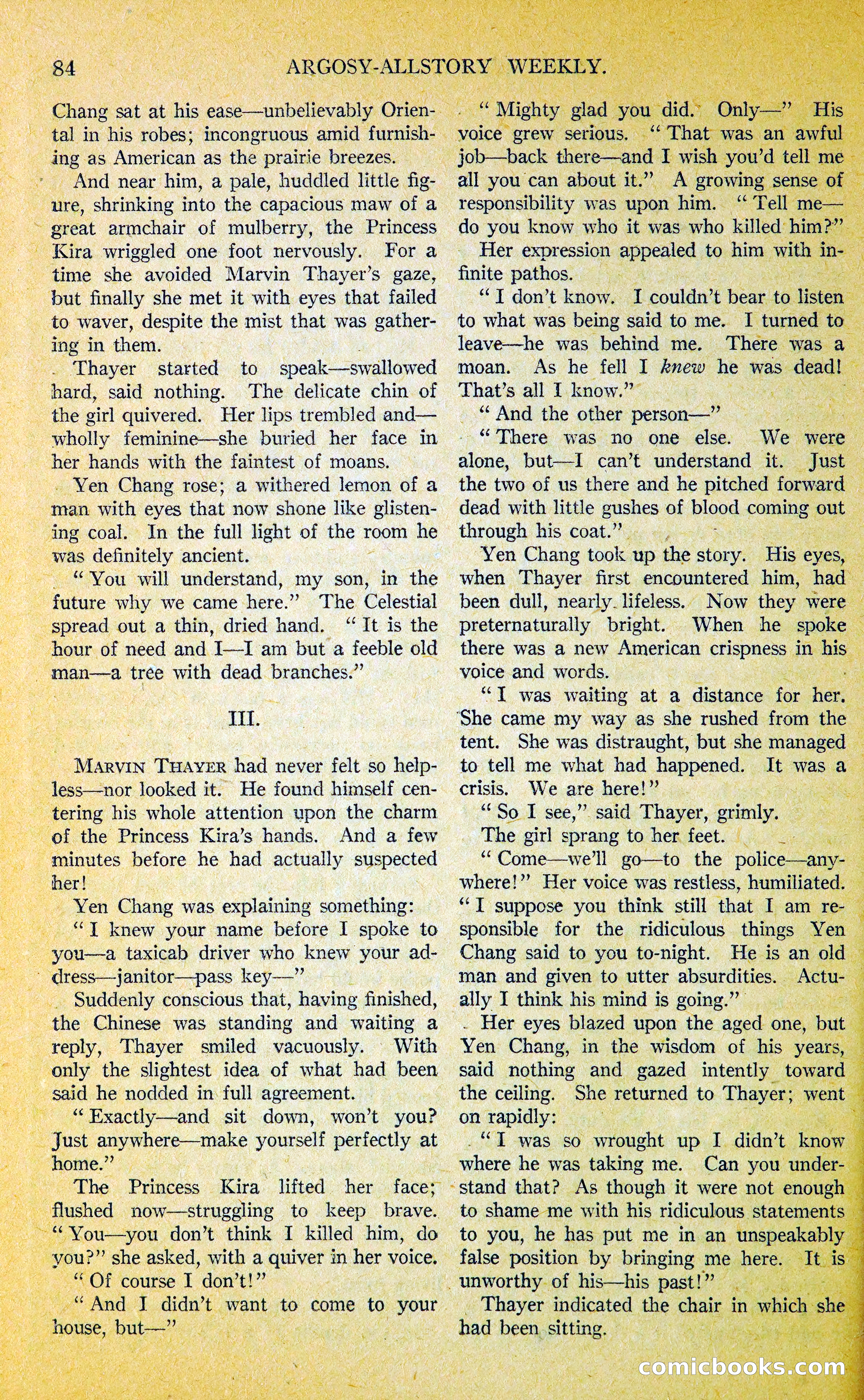Argosy All-Story Weekly — page 101 of 393