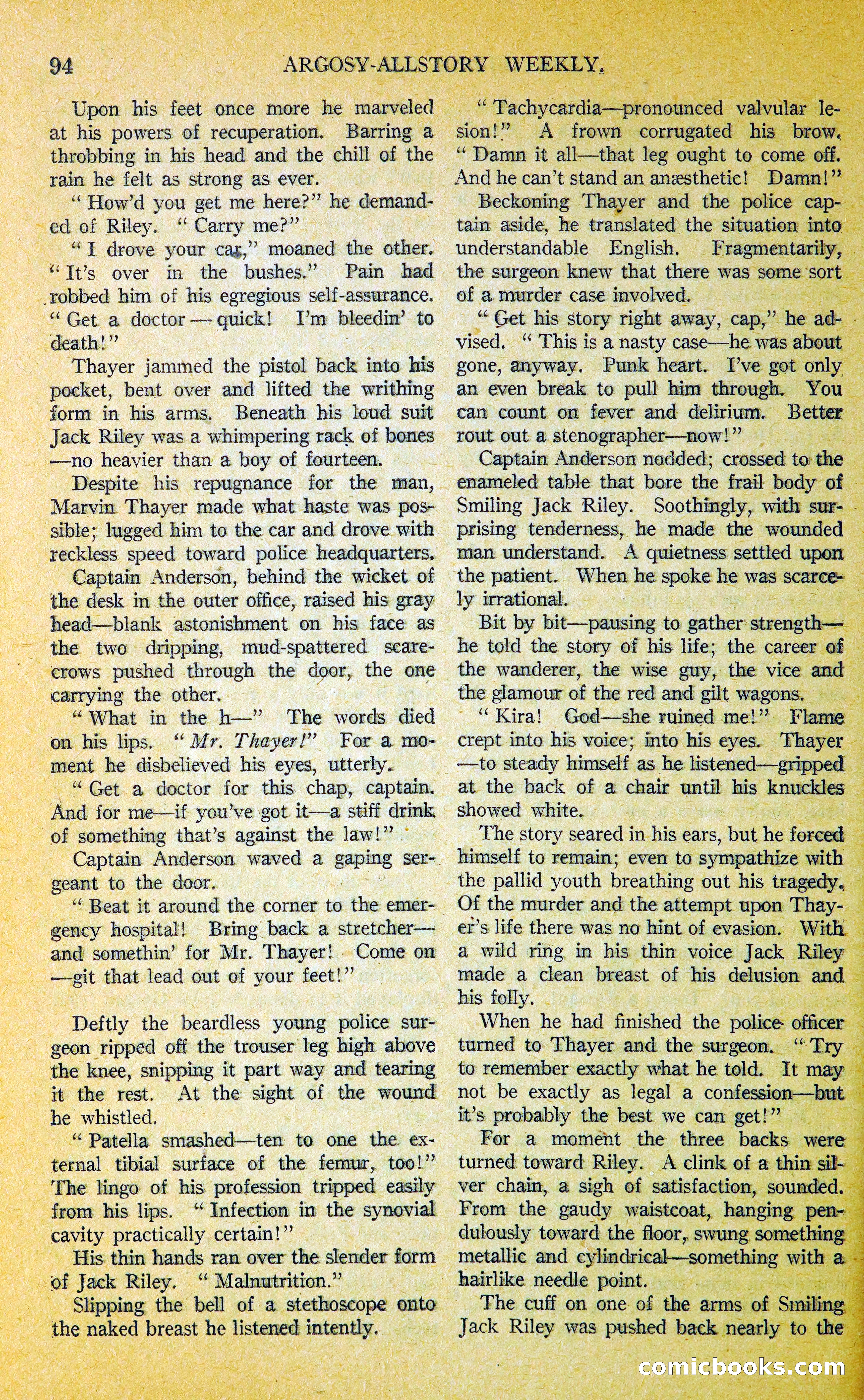 Argosy All-Story Weekly — page 111 of 393