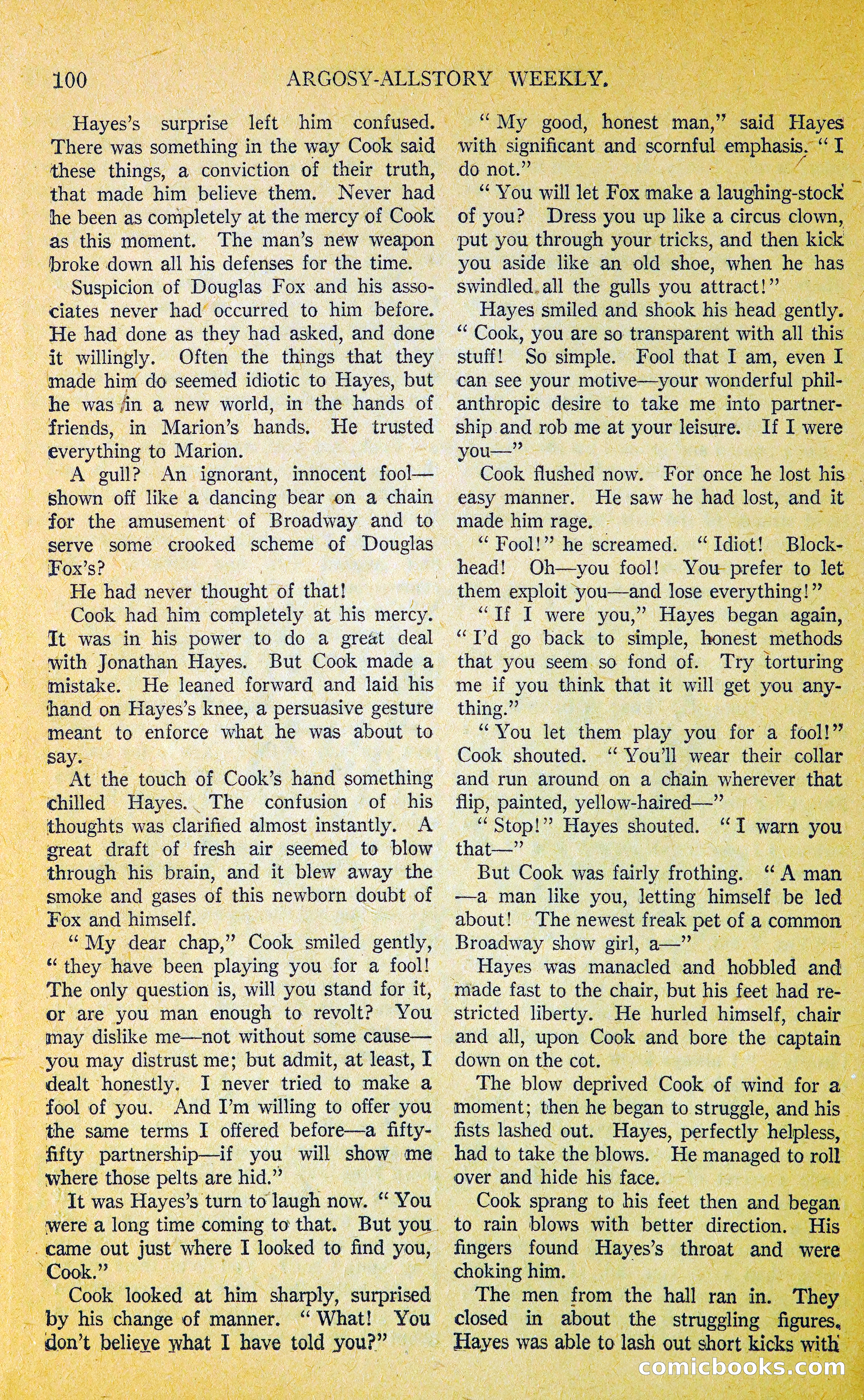 Argosy All-Story Weekly — page 117 of 393