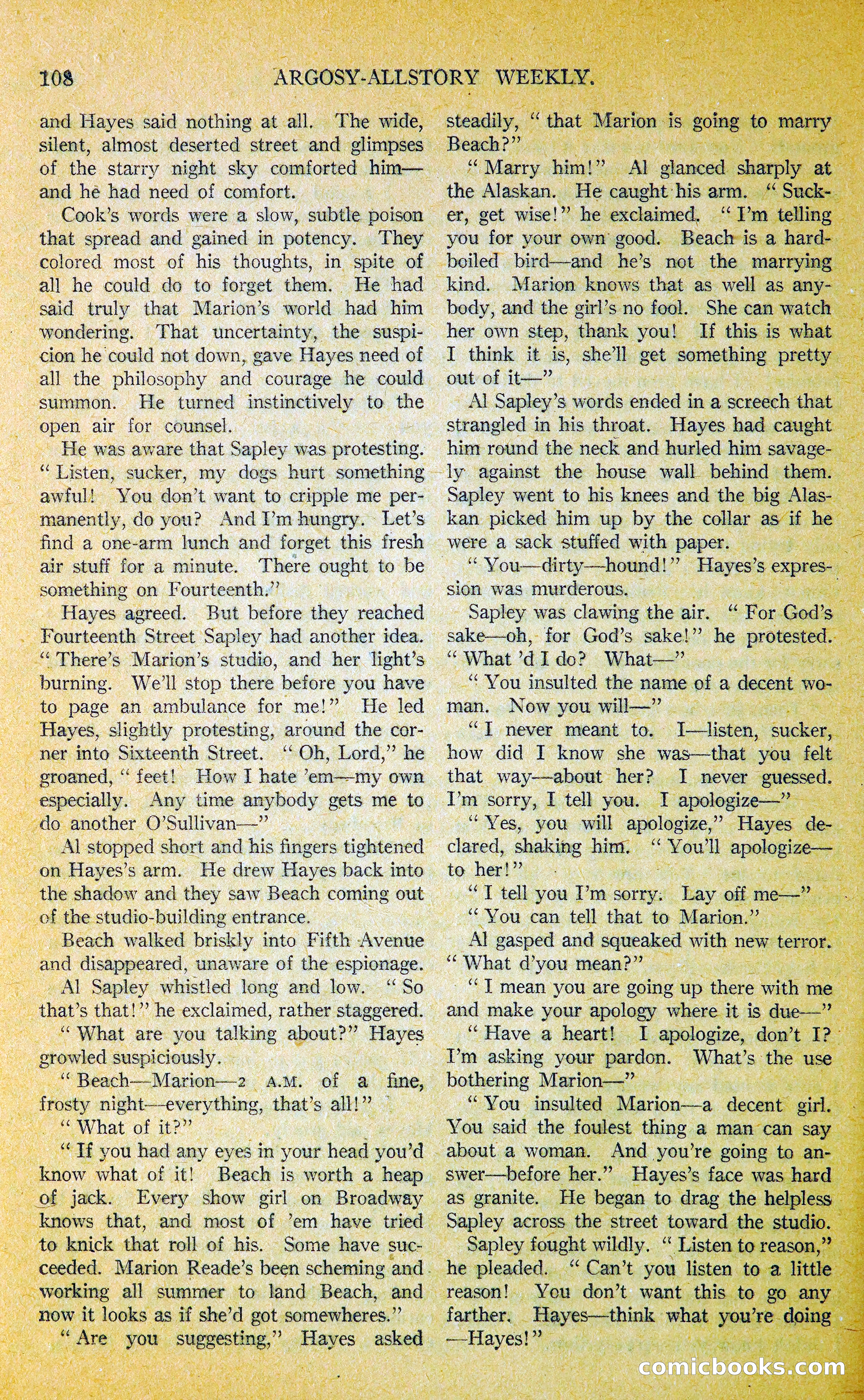 Argosy All-Story Weekly — page 125 of 393