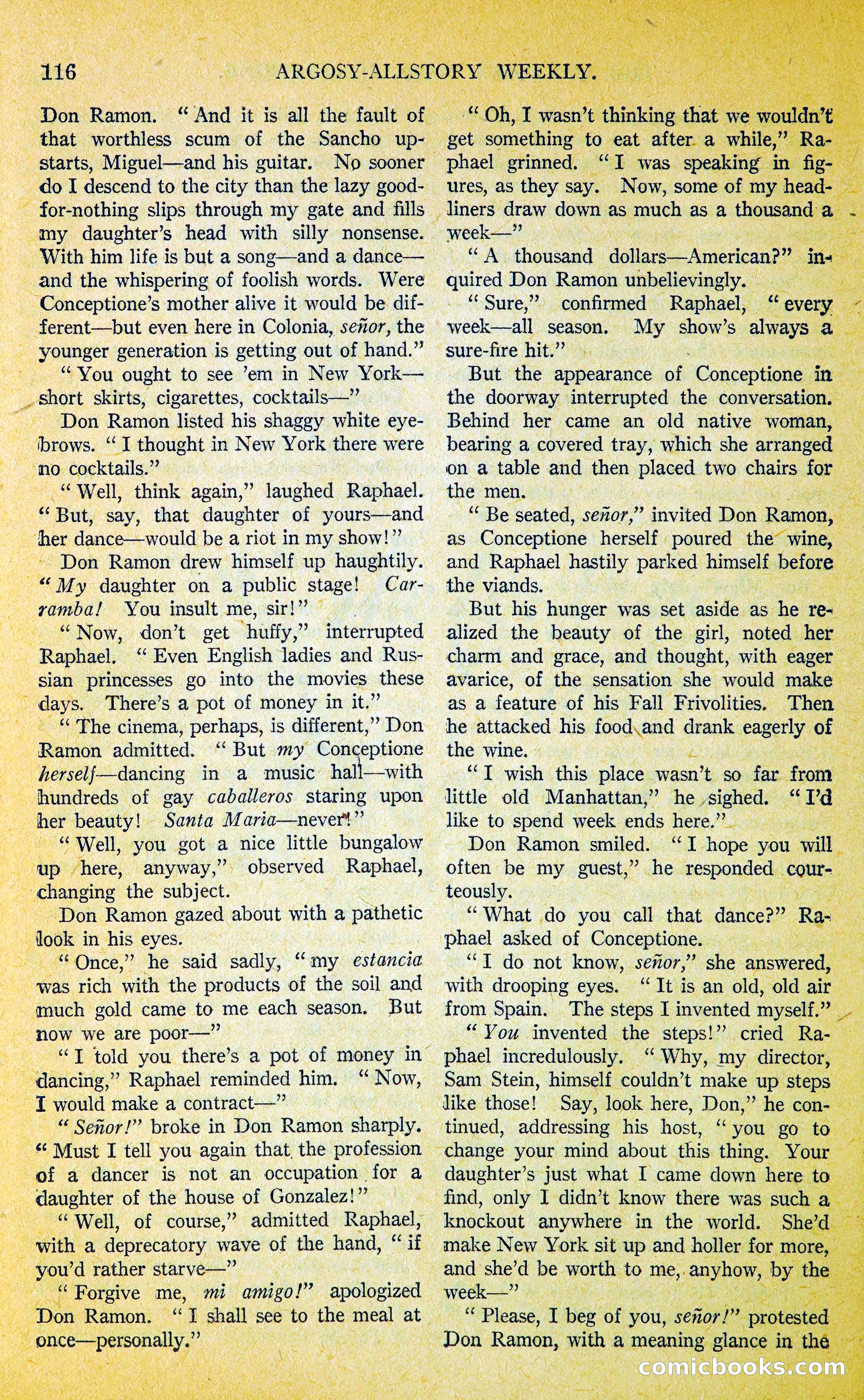 Argosy All-Story Weekly — page 133 of 393