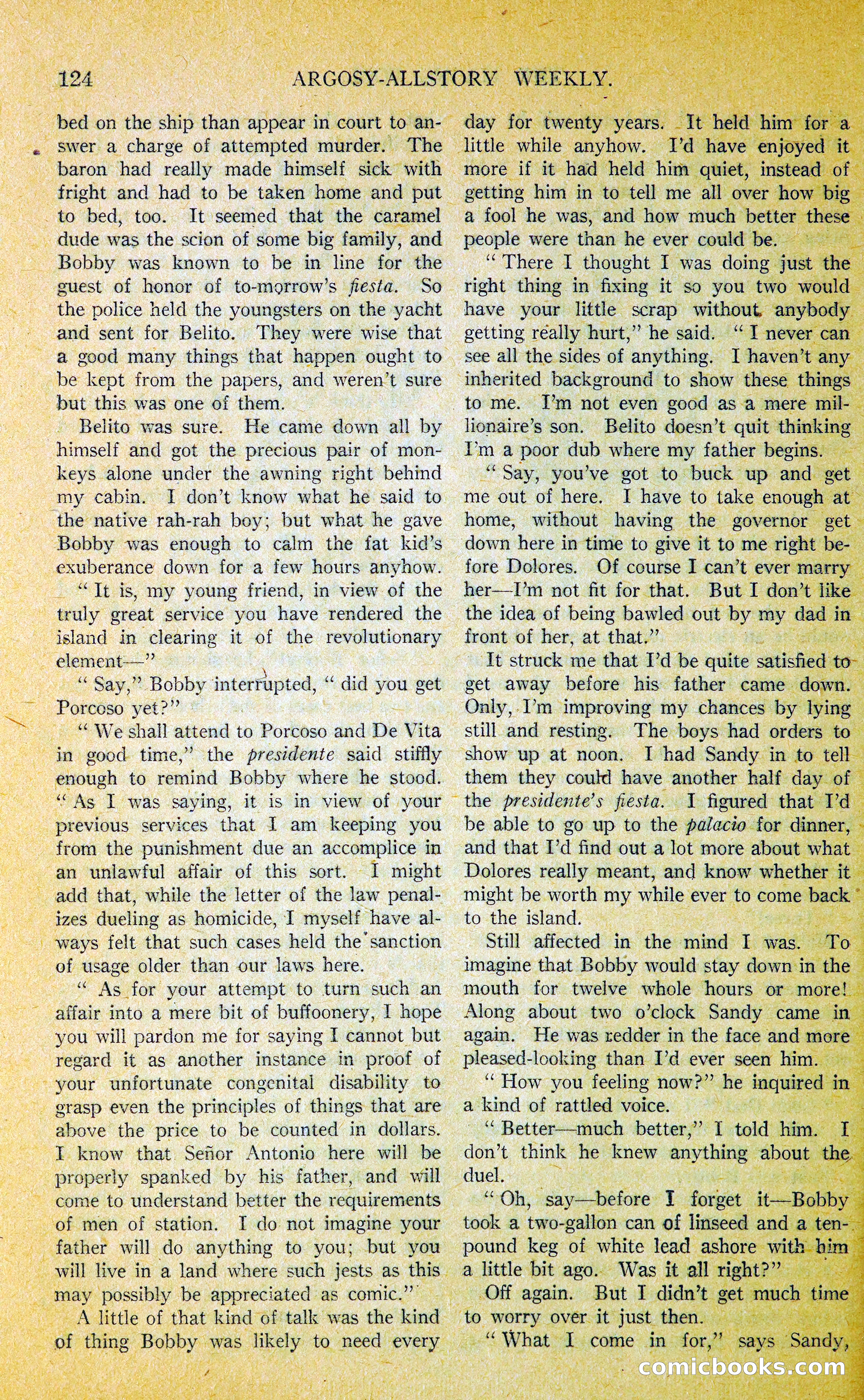 Argosy All-Story Weekly — page 141 of 393