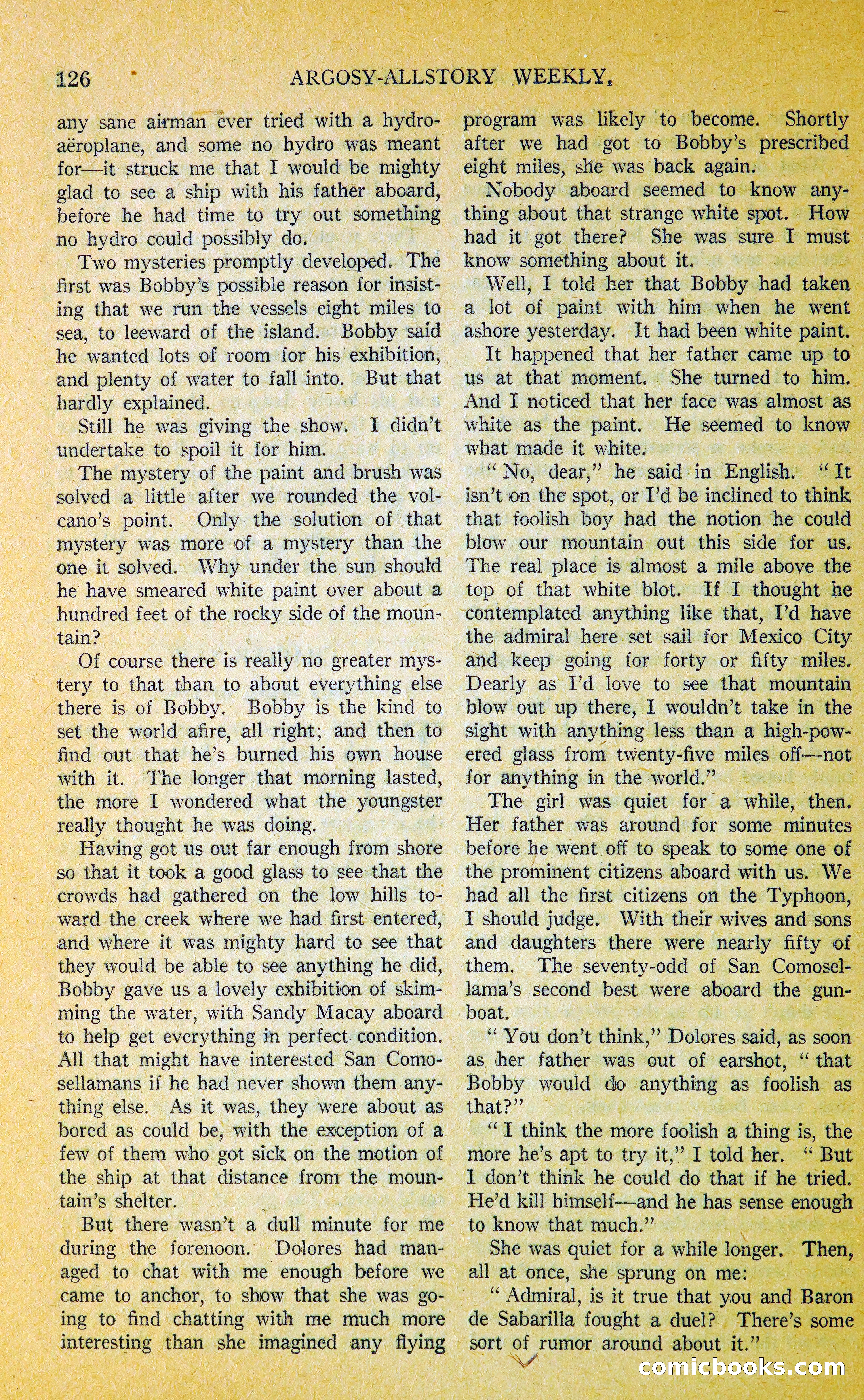 Argosy All-Story Weekly — page 143 of 393