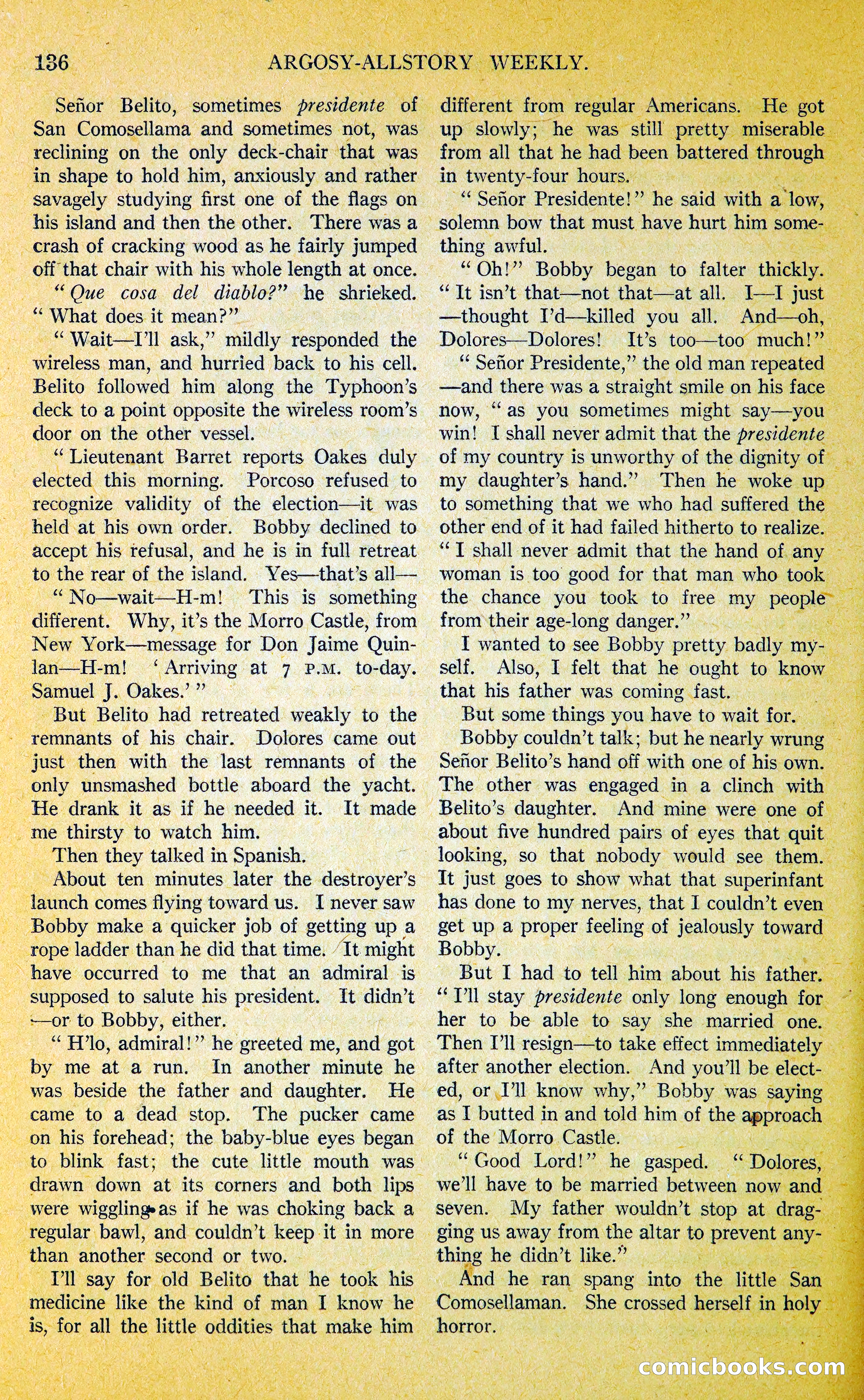 Argosy All-Story Weekly — page 153 of 393