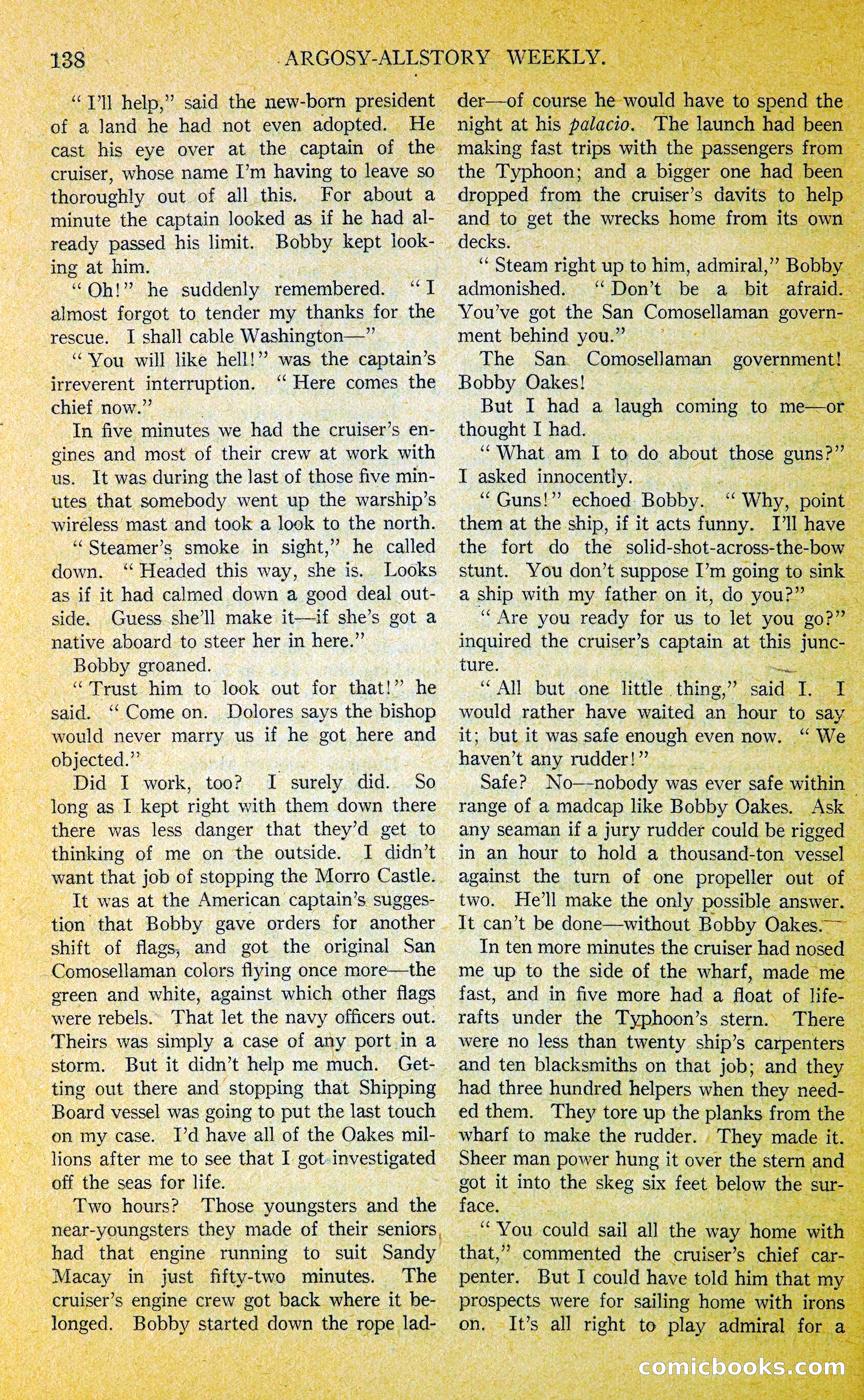 Argosy All-Story Weekly — page 155 of 393