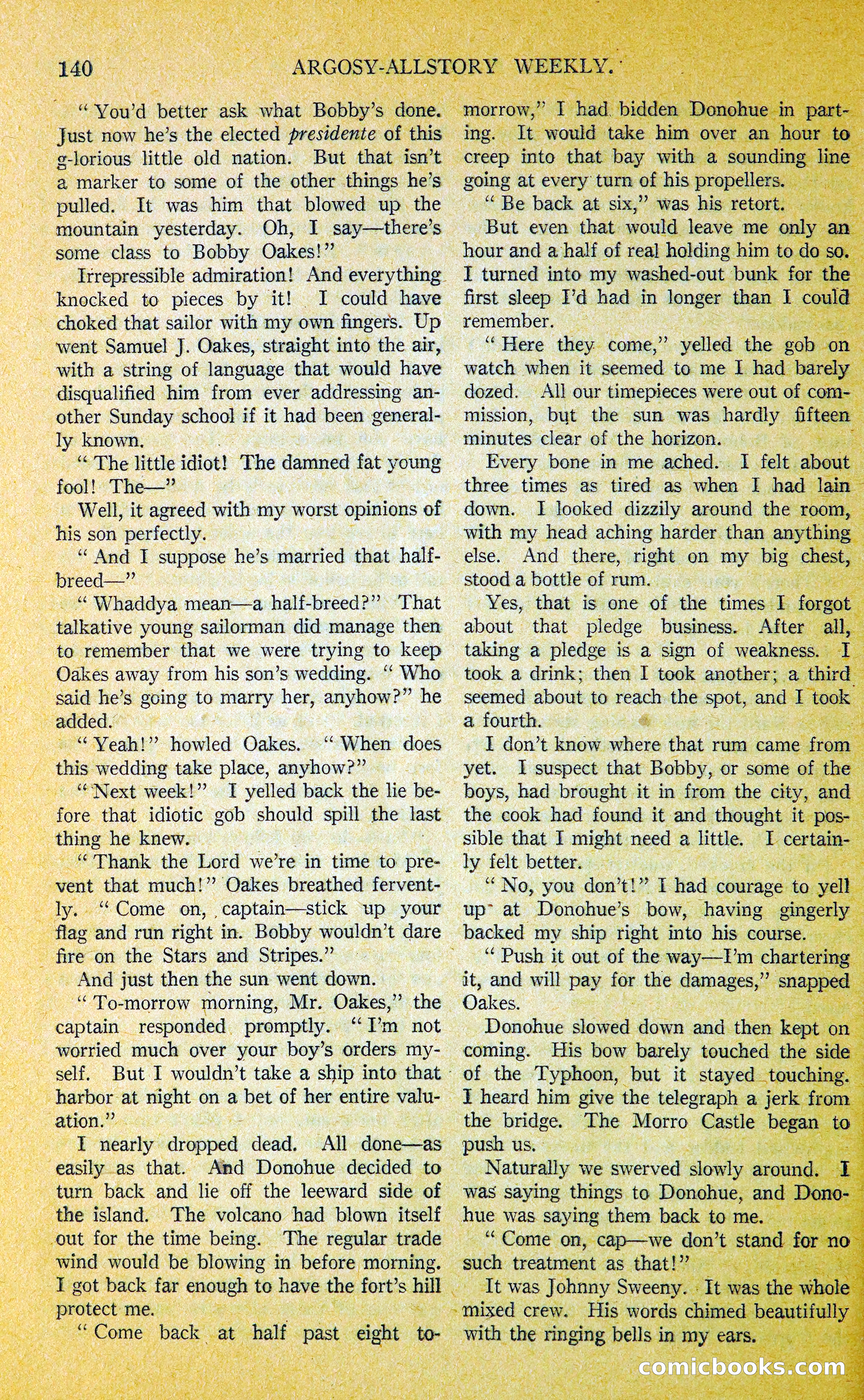 Argosy All-Story Weekly — page 157 of 393