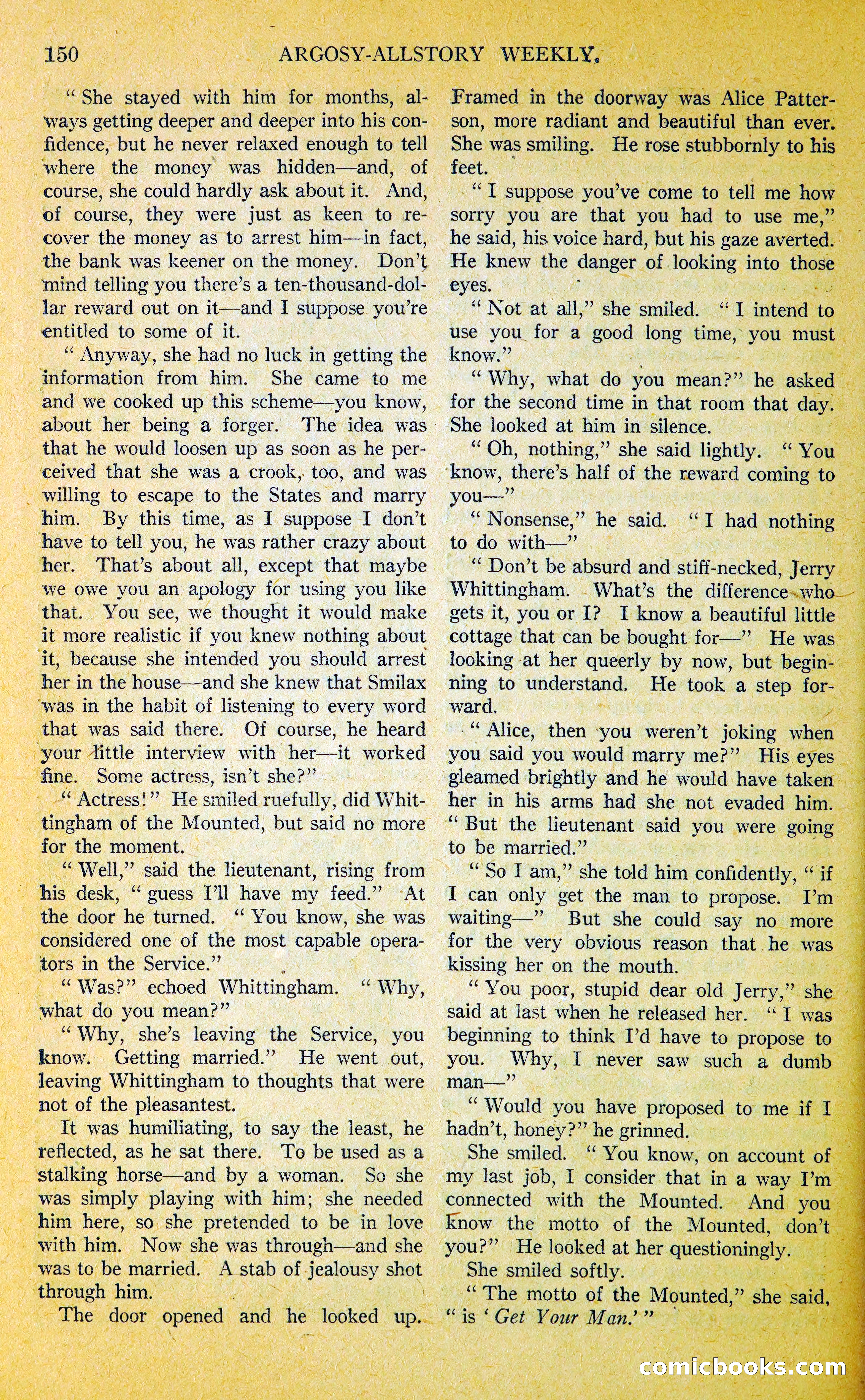 Argosy All-Story Weekly — page 167 of 393