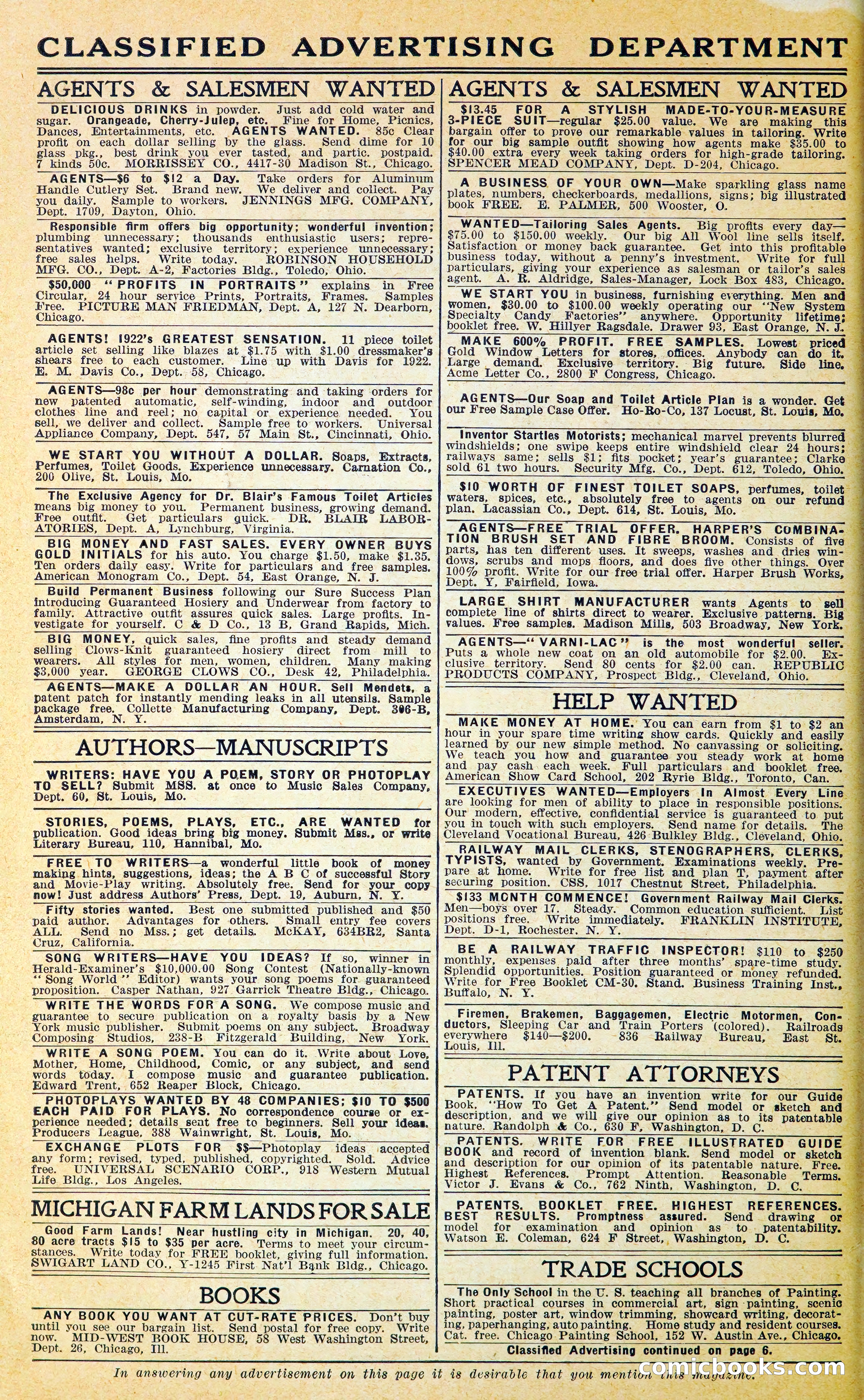 Argosy All-Story Weekly — page 189 of 393