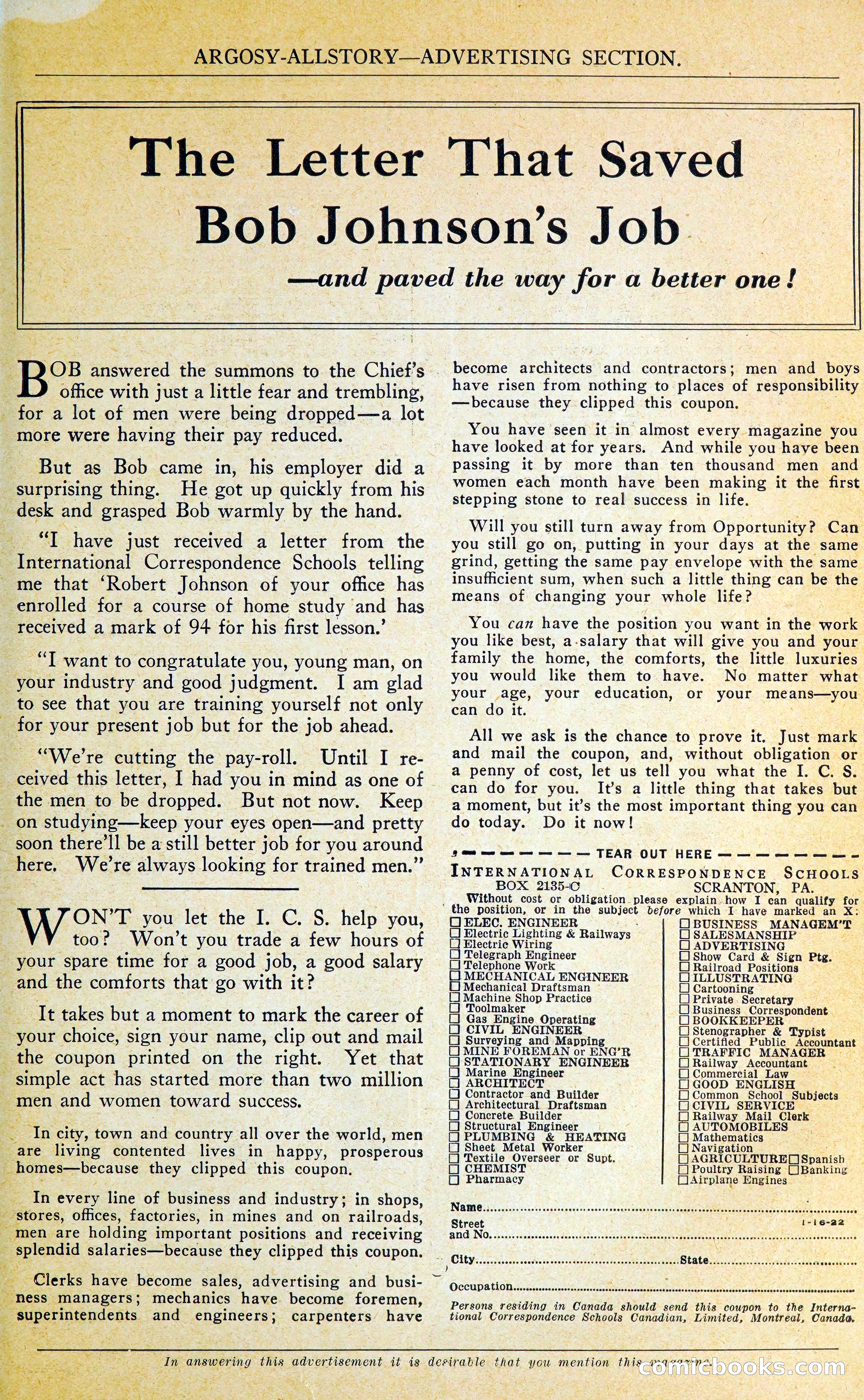 Argosy All-Story Weekly — page 190 of 393
