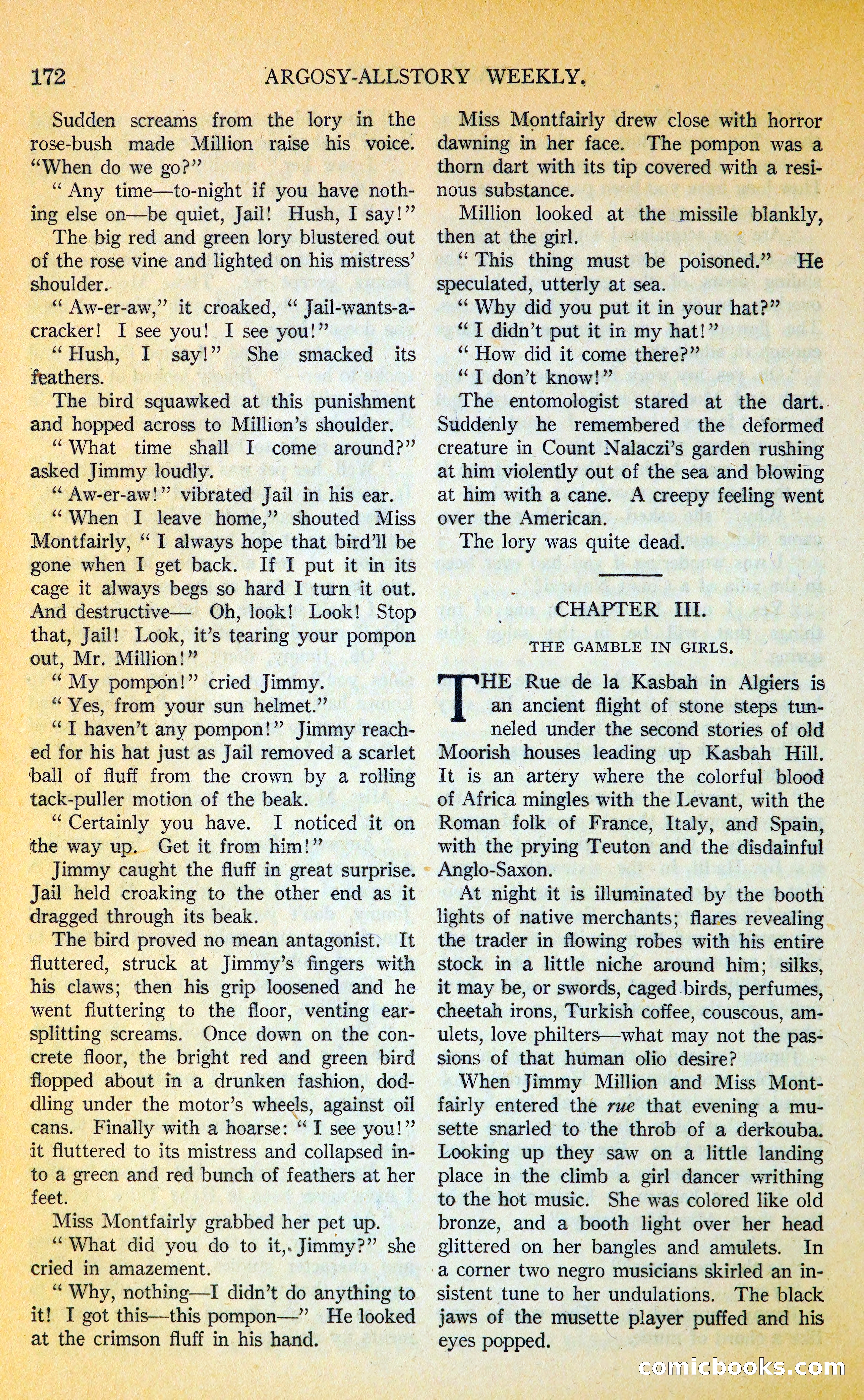 Argosy All-Story Weekly — page 205 of 393