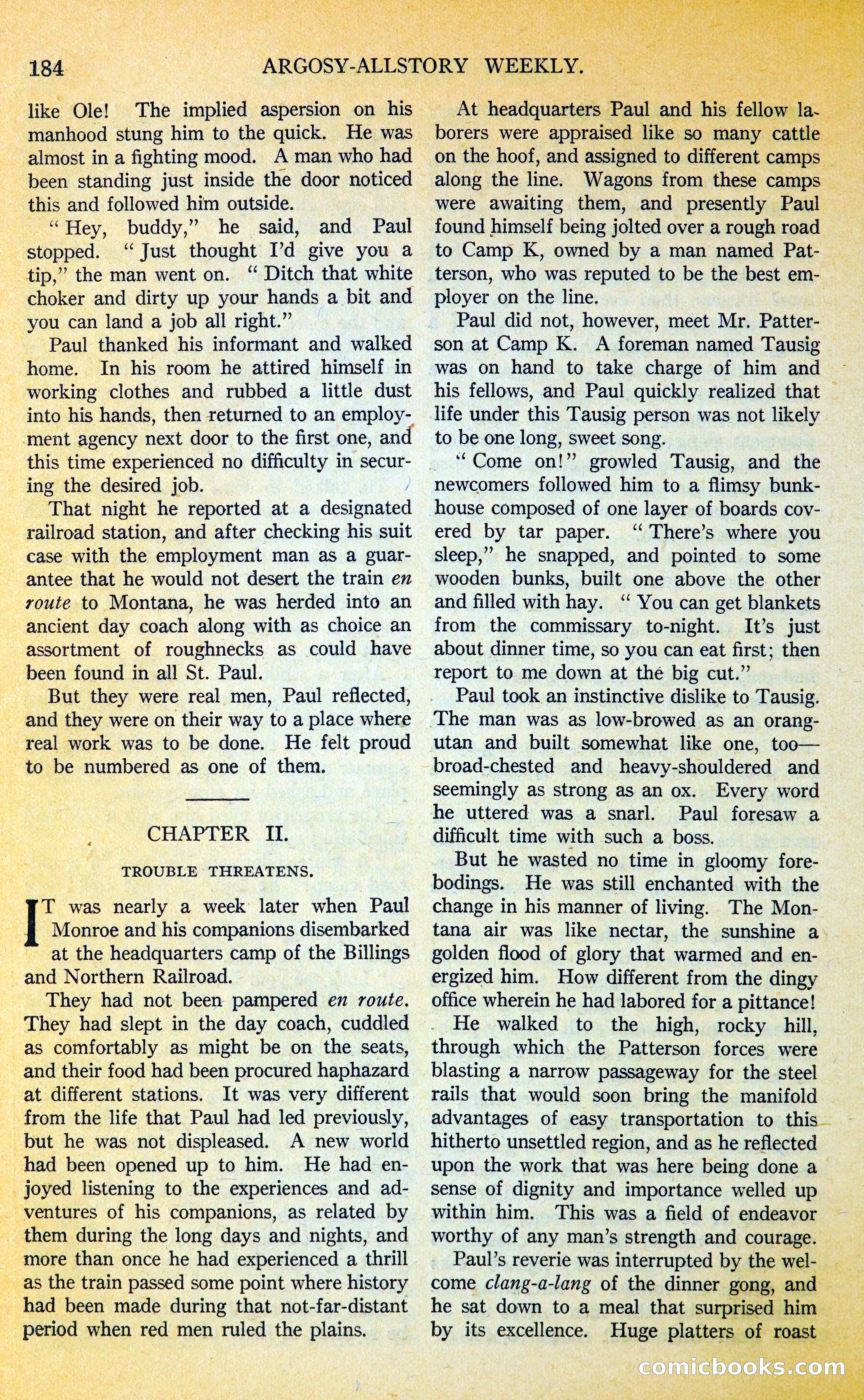 Argosy All-Story Weekly — page 217 of 393