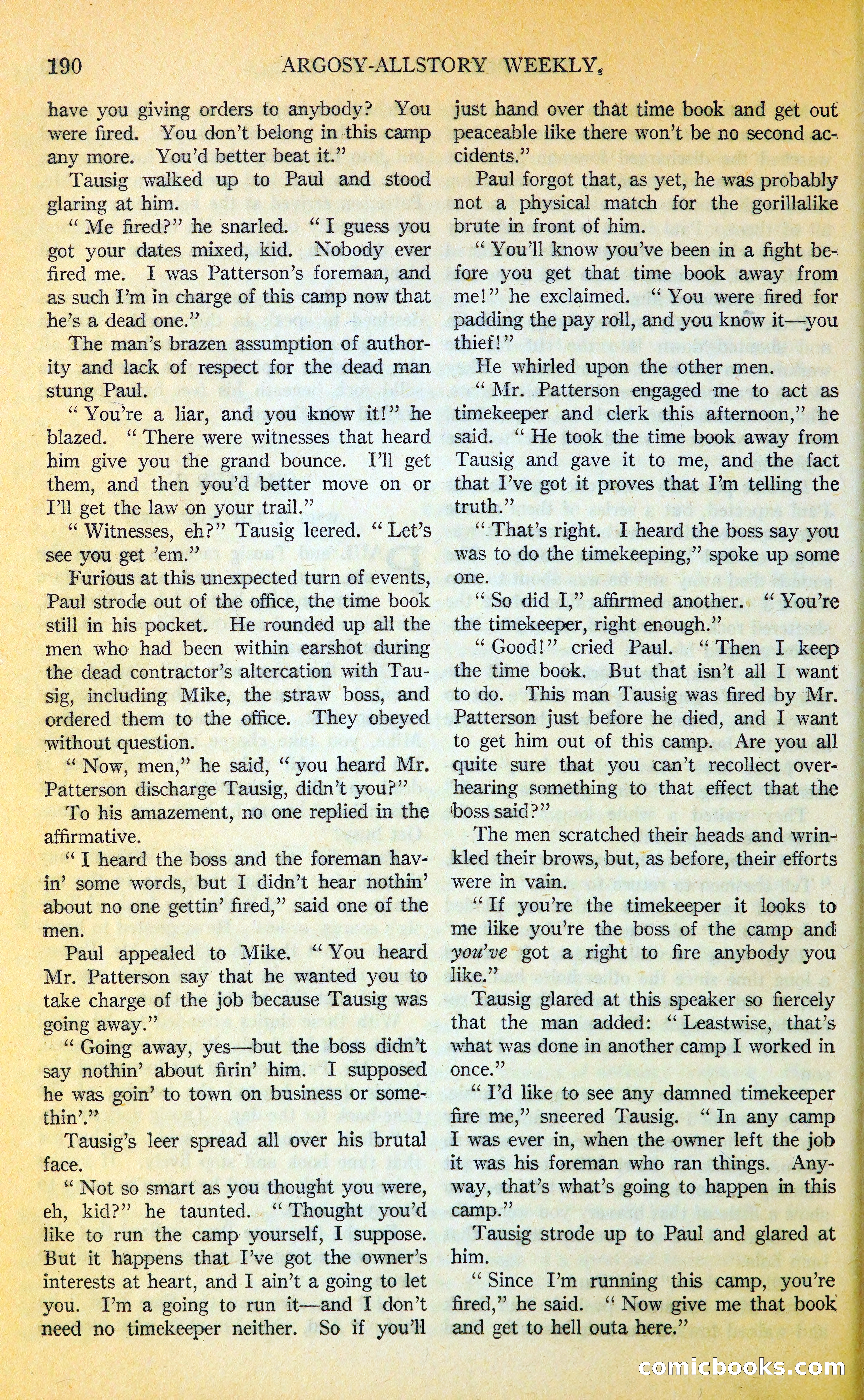 Argosy All-Story Weekly — page 223 of 393