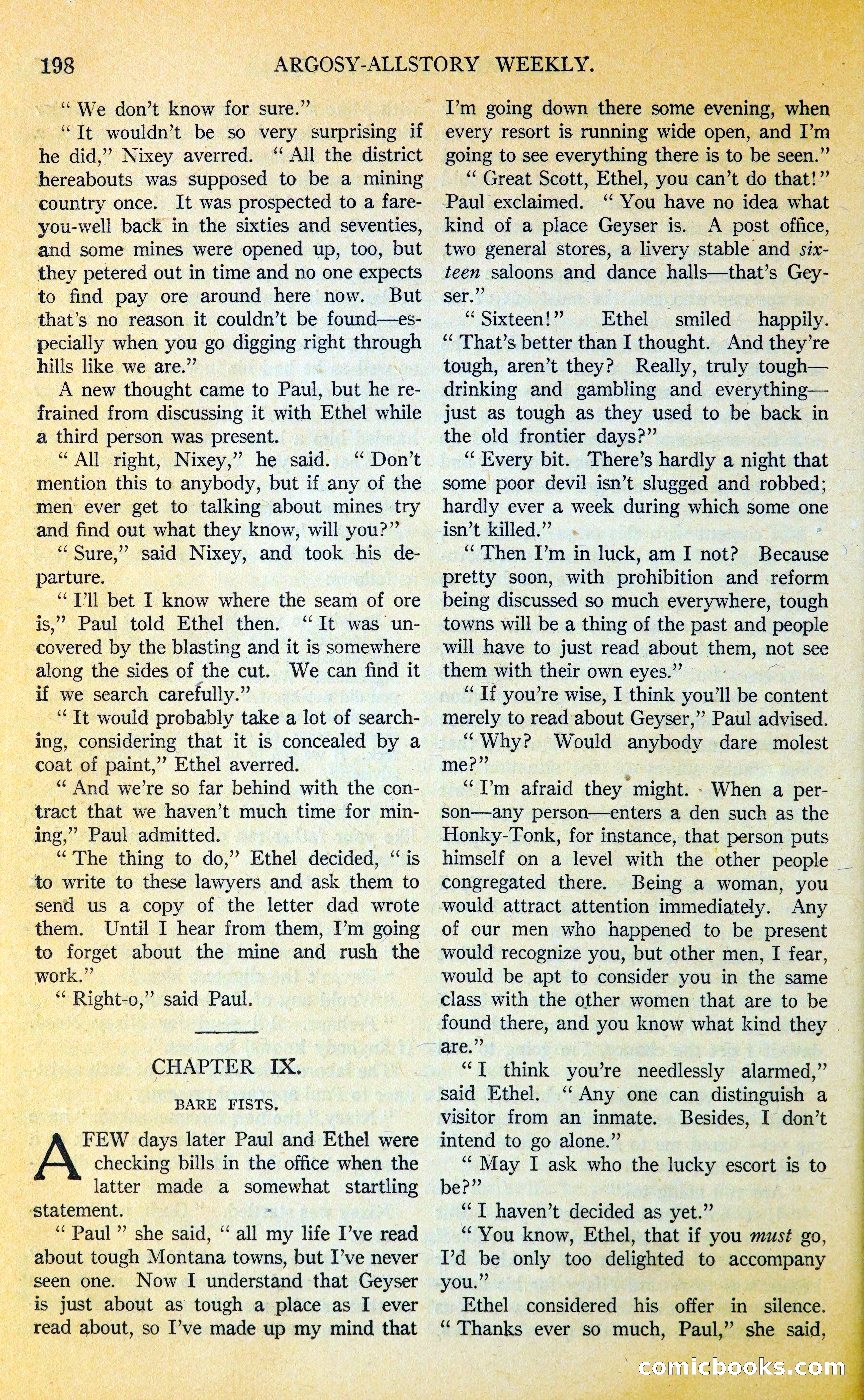 Argosy All-Story Weekly — page 231 of 393