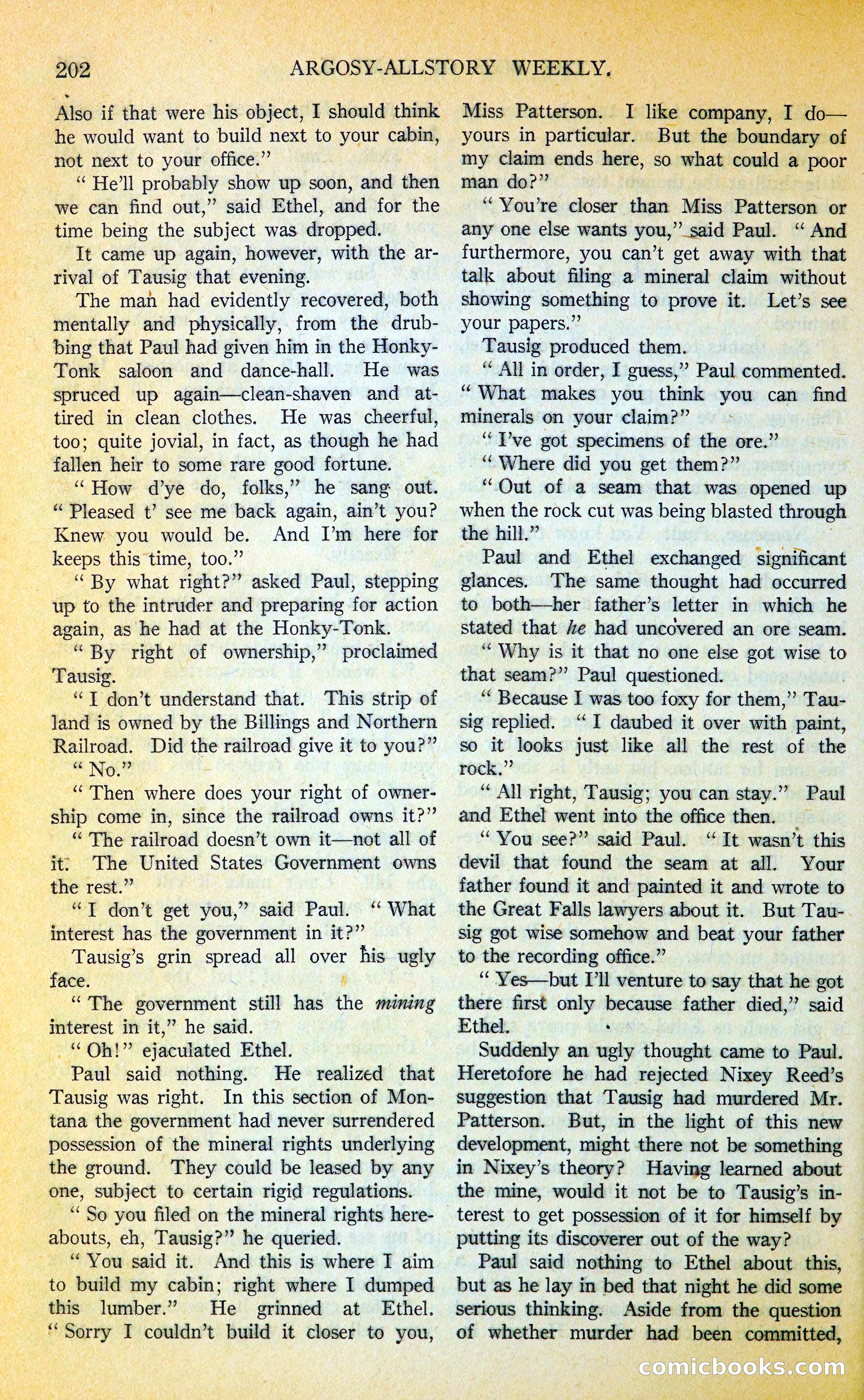 Argosy All-Story Weekly — page 235 of 393