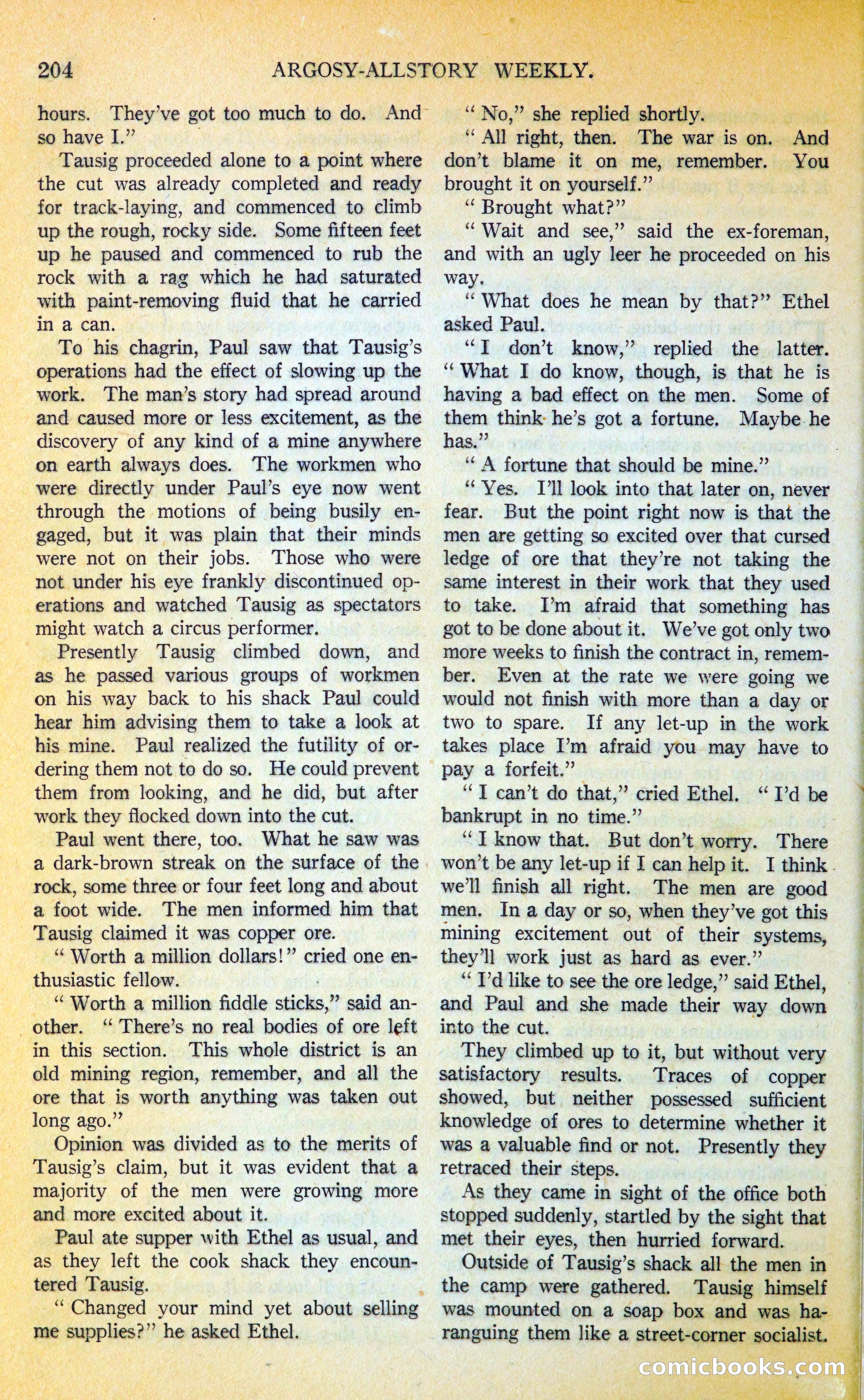 Argosy All-Story Weekly — page 237 of 393