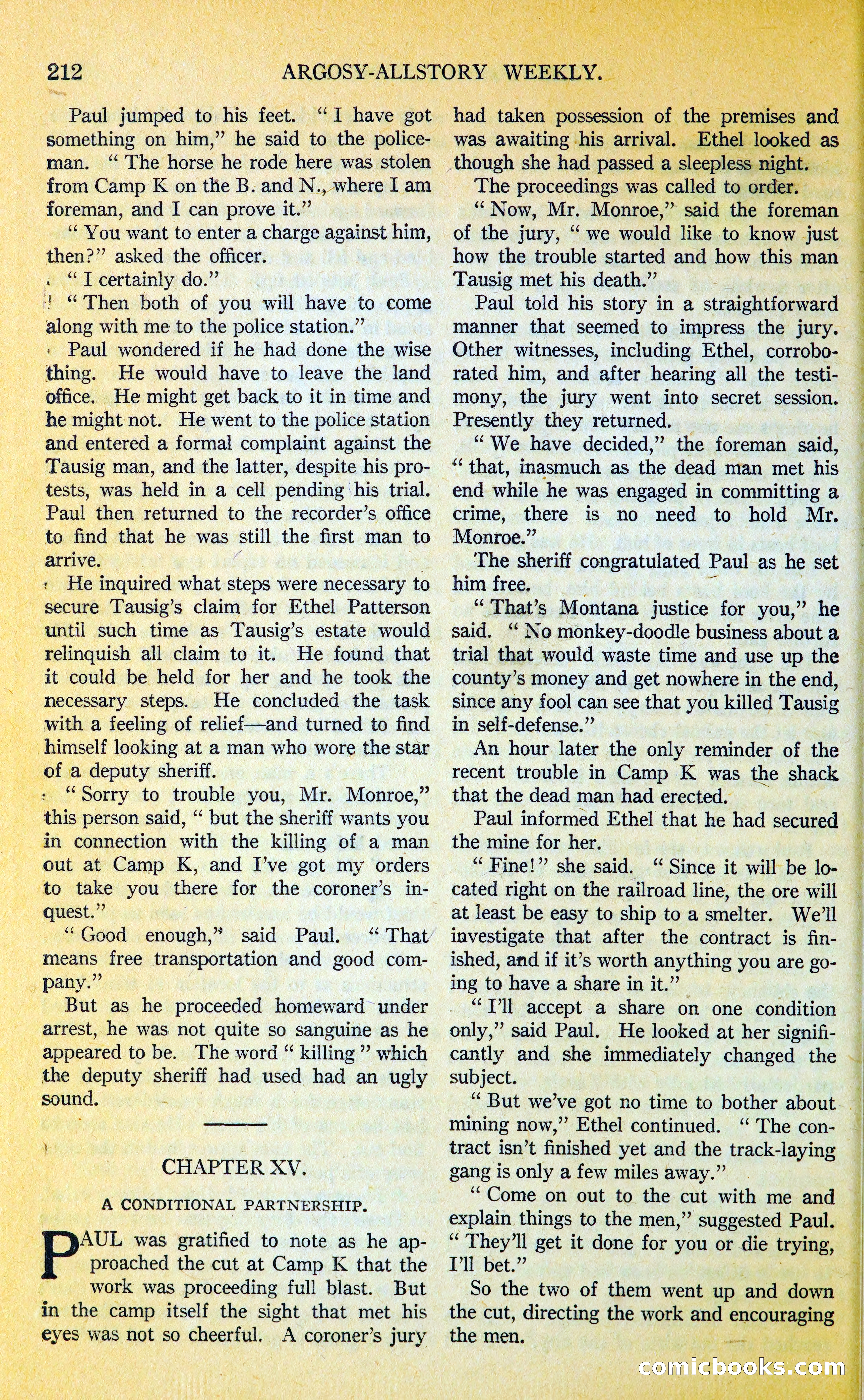Argosy All-Story Weekly — page 245 of 393