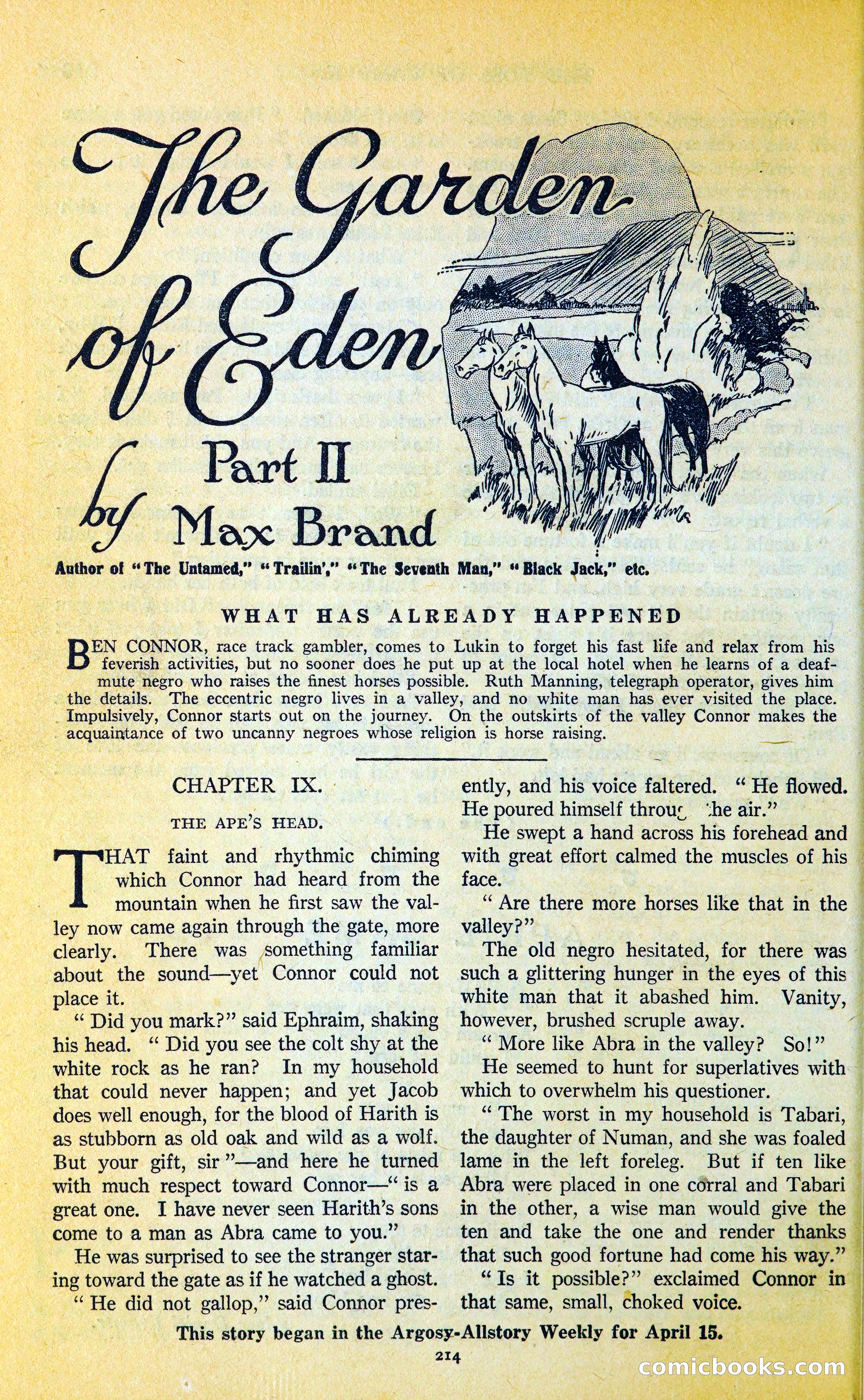 Argosy All-Story Weekly — page 247 of 393