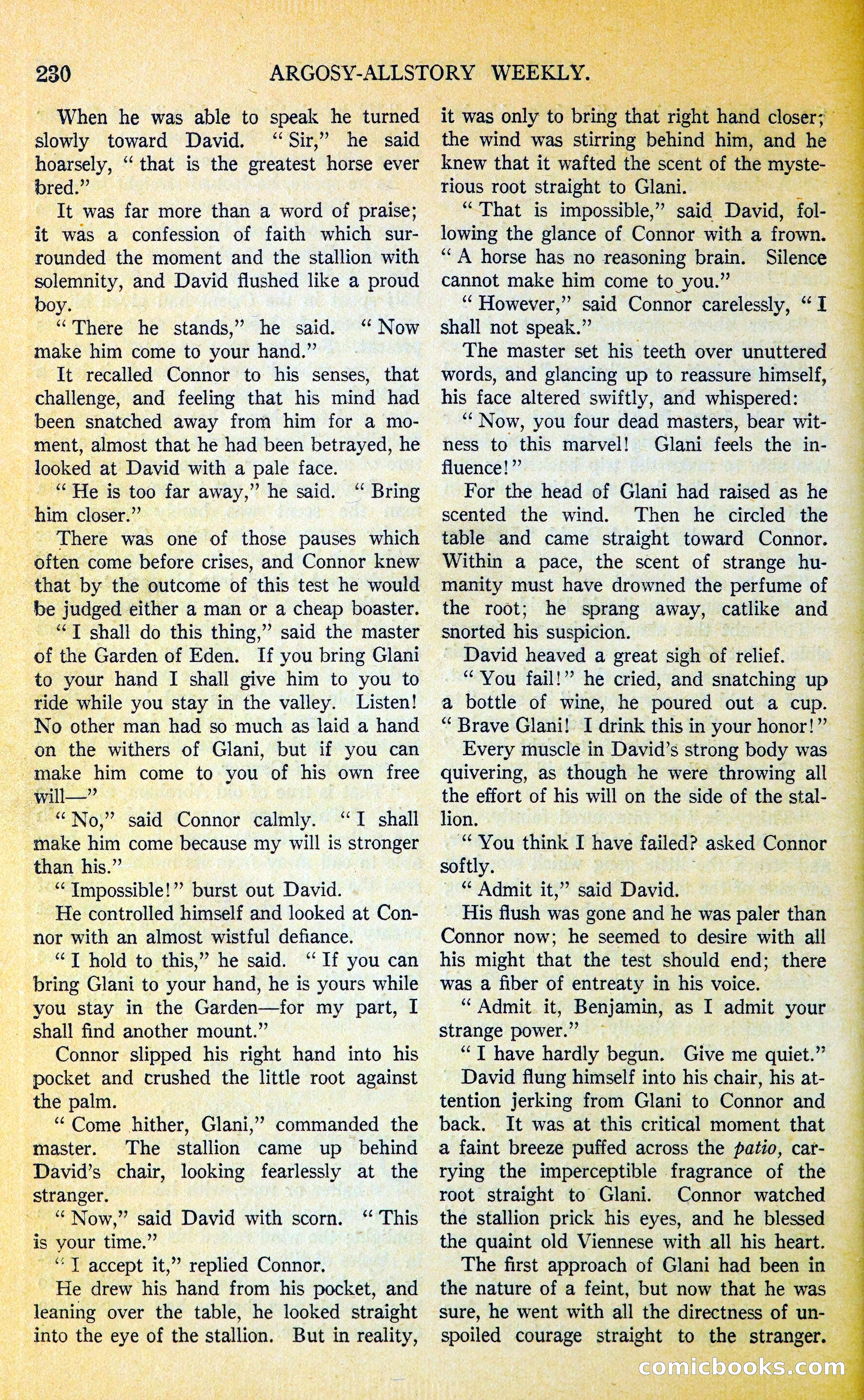 Argosy All-Story Weekly — page 263 of 393