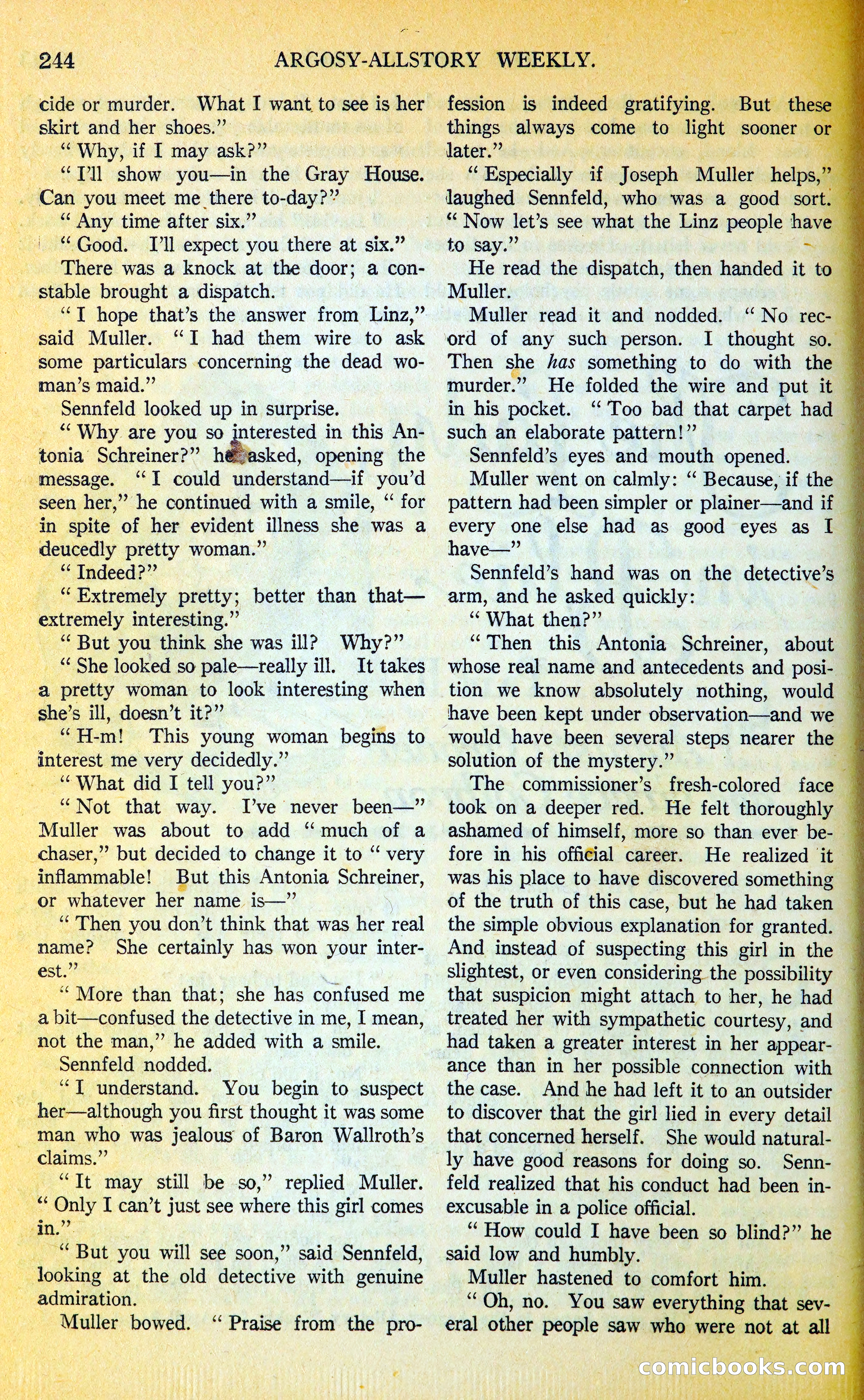 Argosy All-Story Weekly — page 277 of 393
